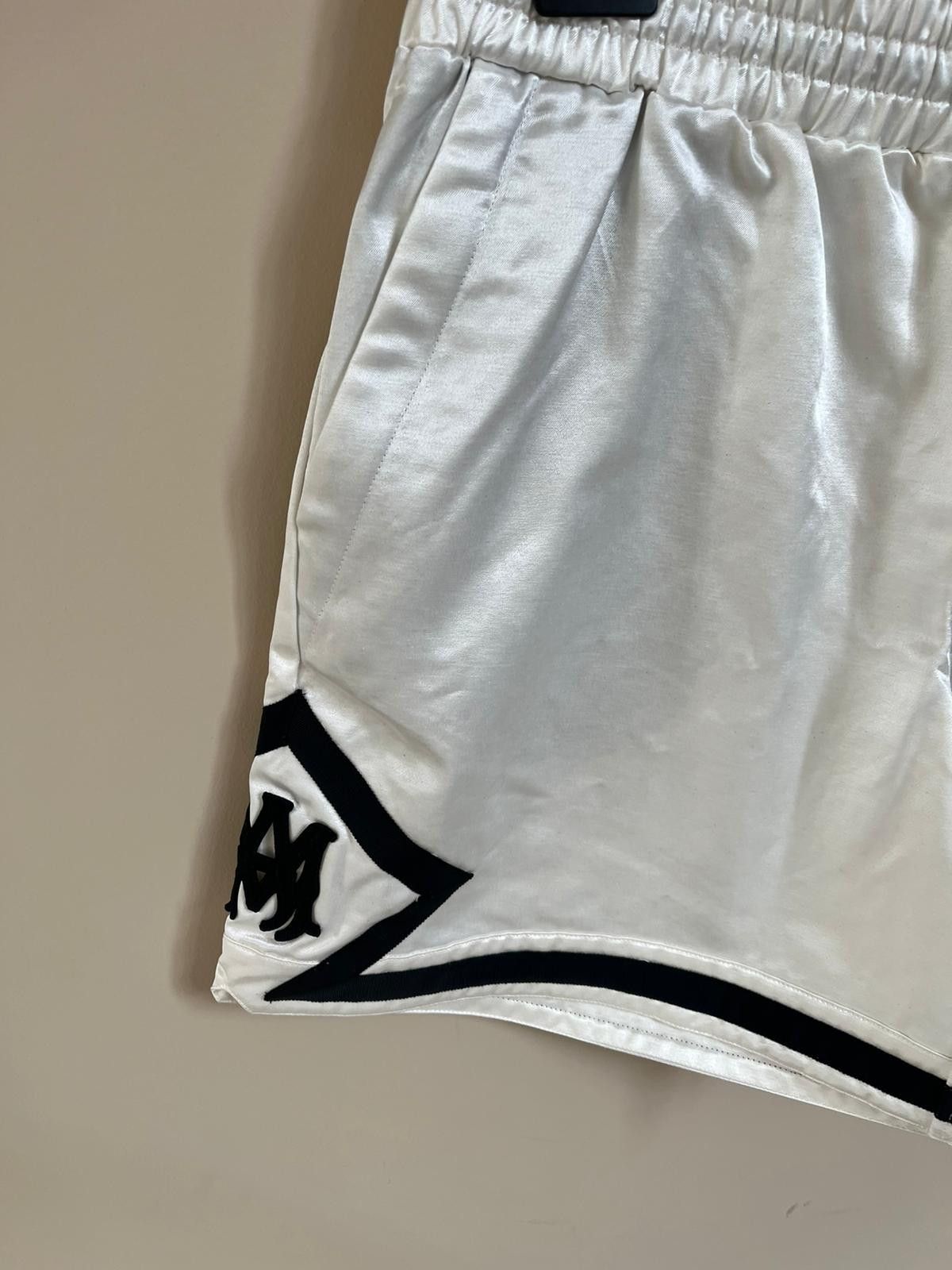 Amiri Drawstring Boxing Short in White Size US 38 / EU 54 - 16 Thumbnail