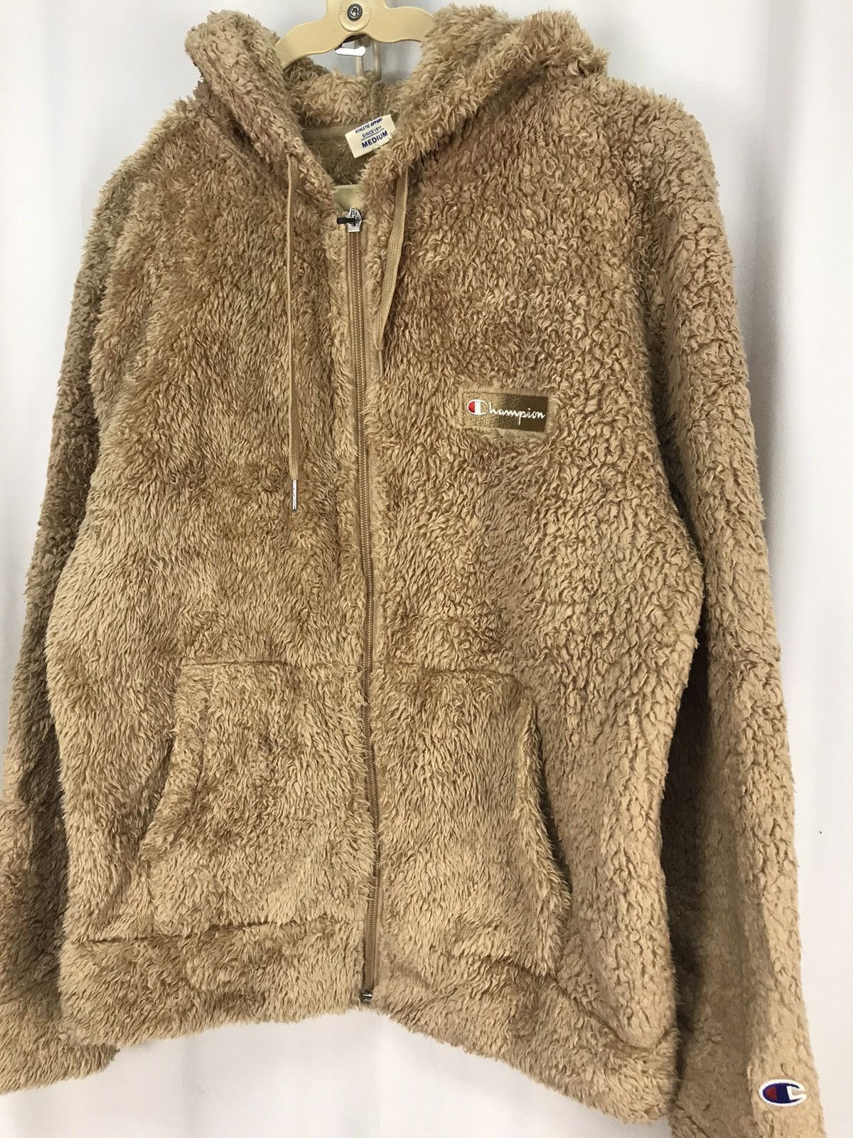 Champion Champion small spellout fleece zipper hoodie Size US M / EU 48-50 / 2 - 3 Thumbnail