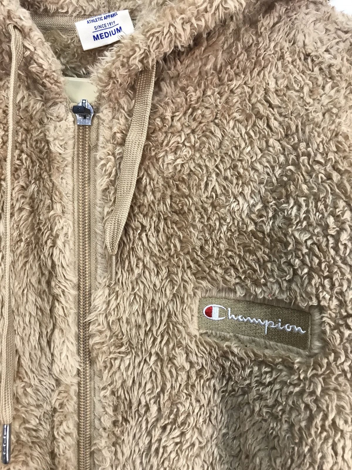 Champion Champion small spellout fleece zipper hoodie Size US M / EU 48-50 / 2 - 4 Thumbnail