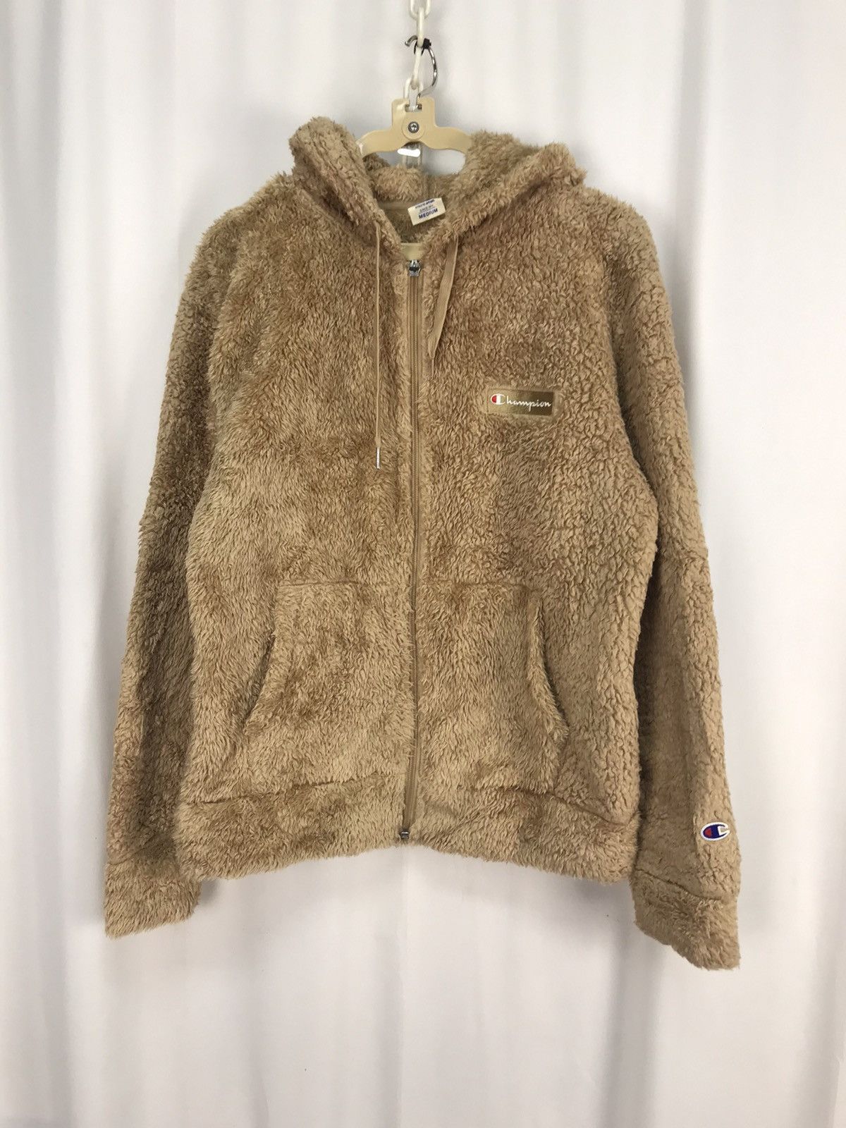 Champion Champion small spellout fleece zipper hoodie Size US M / EU 48-50 / 2 - 7 Thumbnail