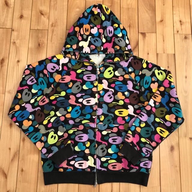 Bape BAPE Very Rare Baby Milo Multi Camo Full Zip Hoodie | Grailed