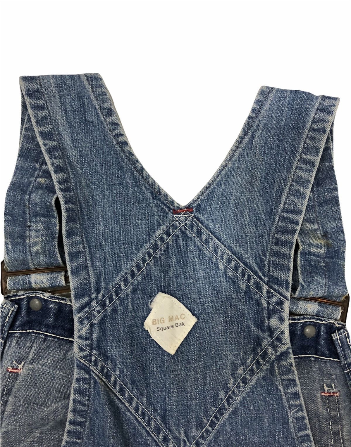 Big Mac × Vintage Vintage Big Mac Denim Jumpsuits Overalls Size US 30 / EU 46 - 6 Thumbnail