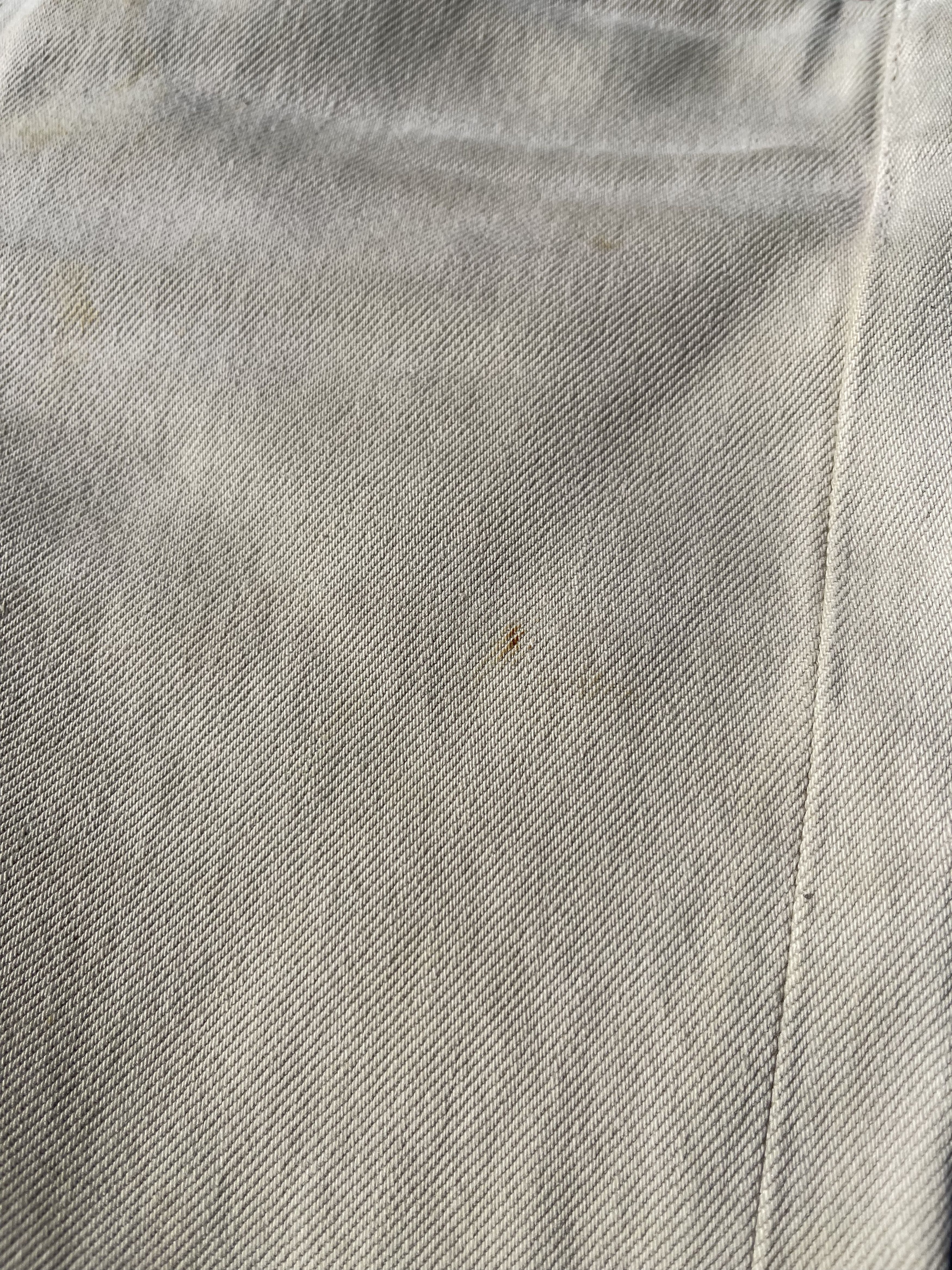 Levi's × Levi's Vintage Clothing × Vintage Levi's 501 Made In USA Vintage Cream Denim Pant Size US 31 - 5 Thumbnail