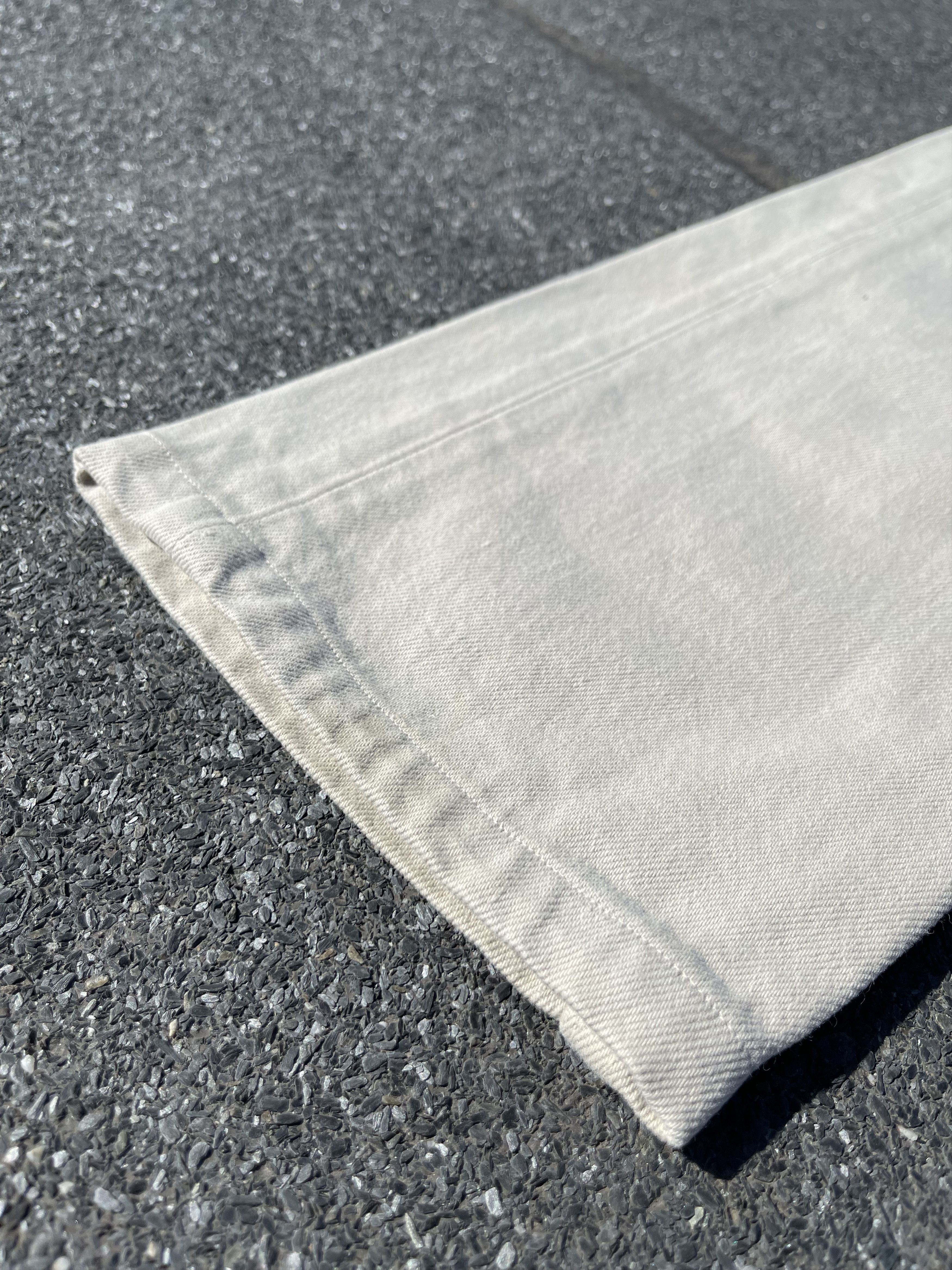 Levi's × Levi's Vintage Clothing × Vintage Levi's 501 Made In USA Vintage Cream Denim Pant Size US 31 - 9 Thumbnail