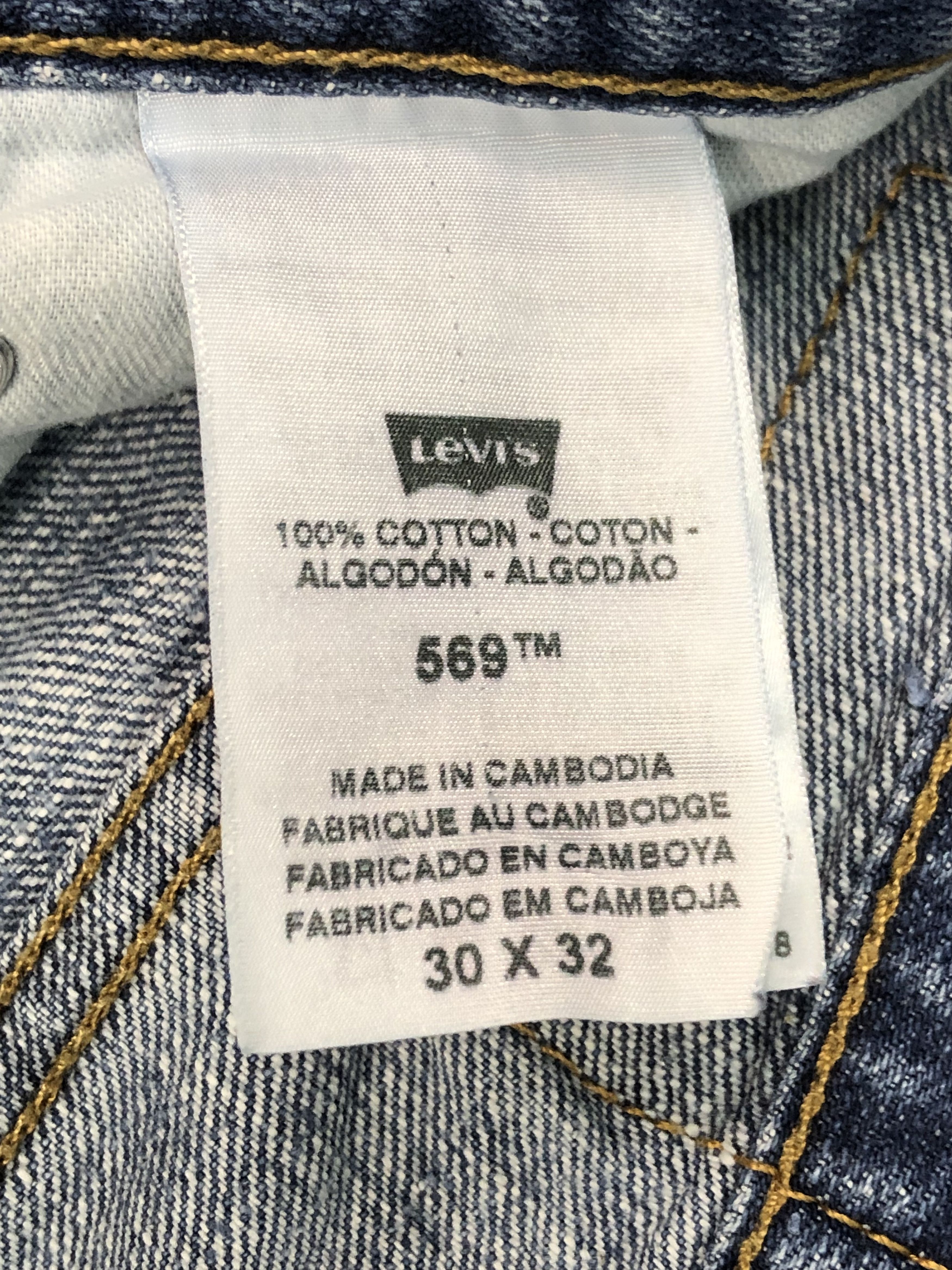 Levi's Vintage Levis 569 Jeans DP0435 Size US 32 / EU 48 - 8 Thumbnail