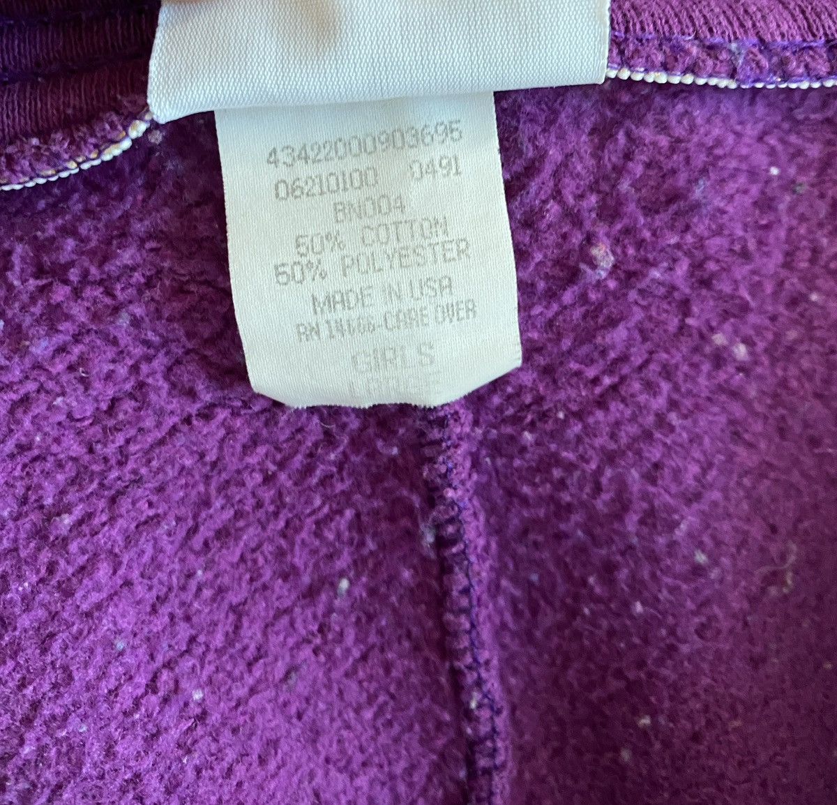Lee Vintage 80’s Lee Purple Girl’s Jogger Sweatpants Size 30" / US 8 / IT 44 - 8 Thumbnail