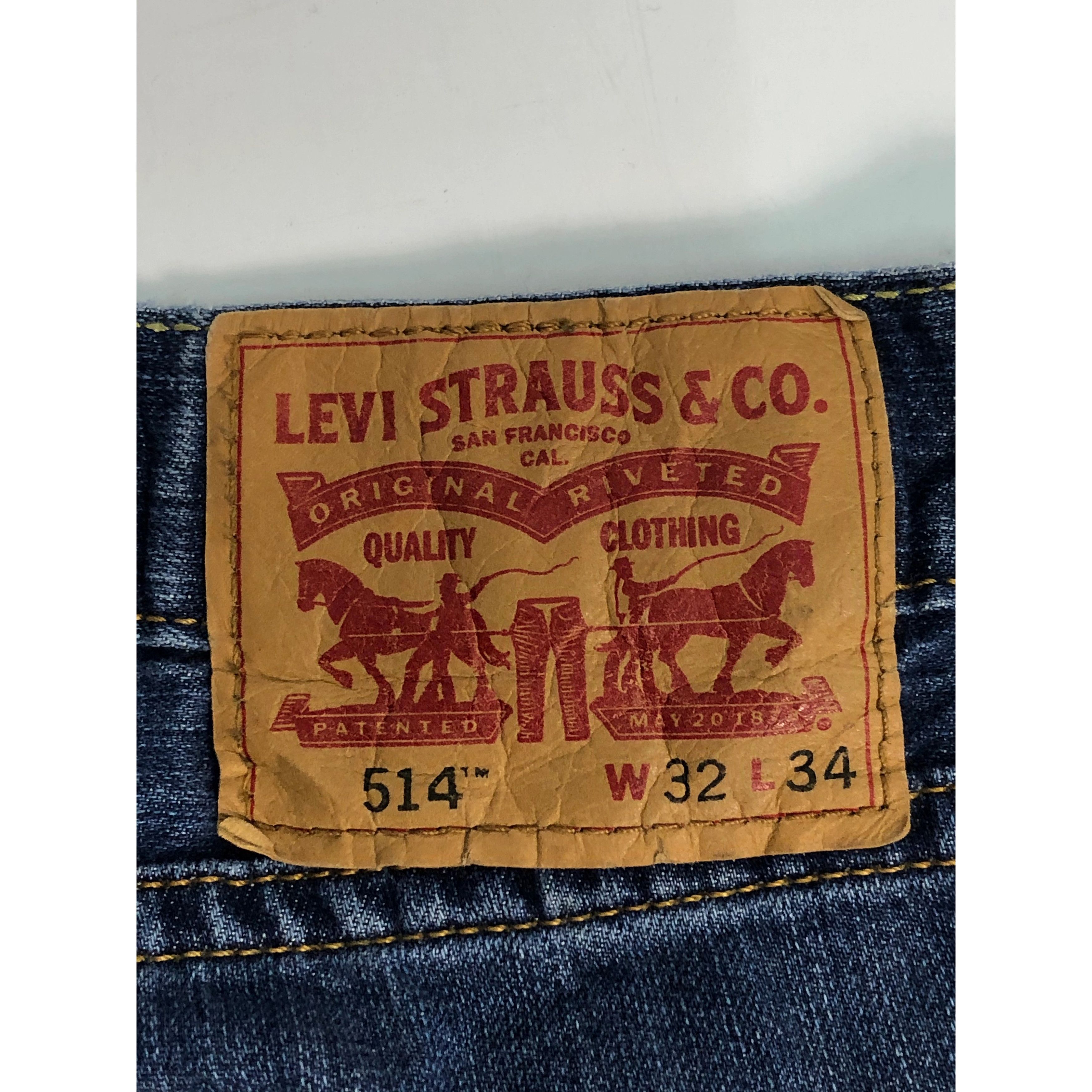 Levi's Vintage Levis 514 Denim DP0089 Size US 32 / EU 48 - 5 Thumbnail