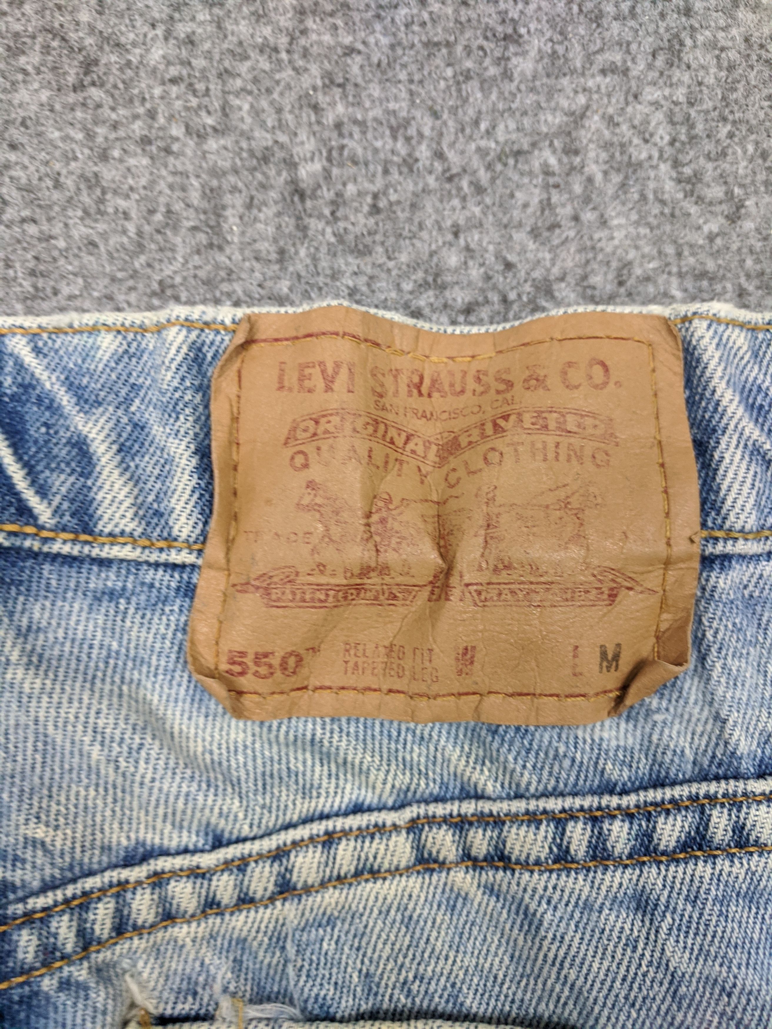 Levi's Vintage Levis 550 Jeans DP0613 Size US 32 / EU 48 - 4 Thumbnail