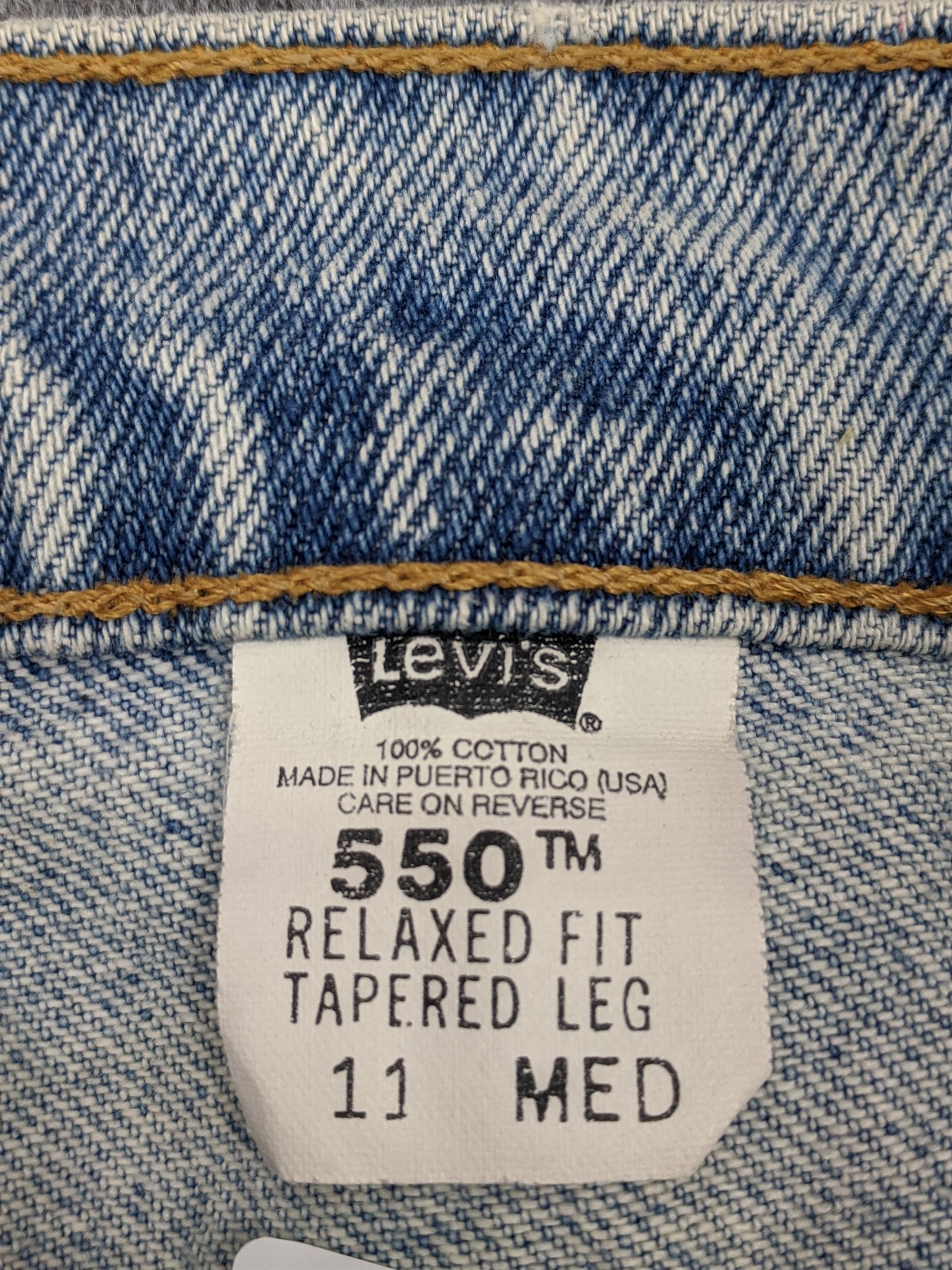 Levi's Vintage Levis 550 Jeans DP0613 Size US 32 / EU 48 - 6 Thumbnail