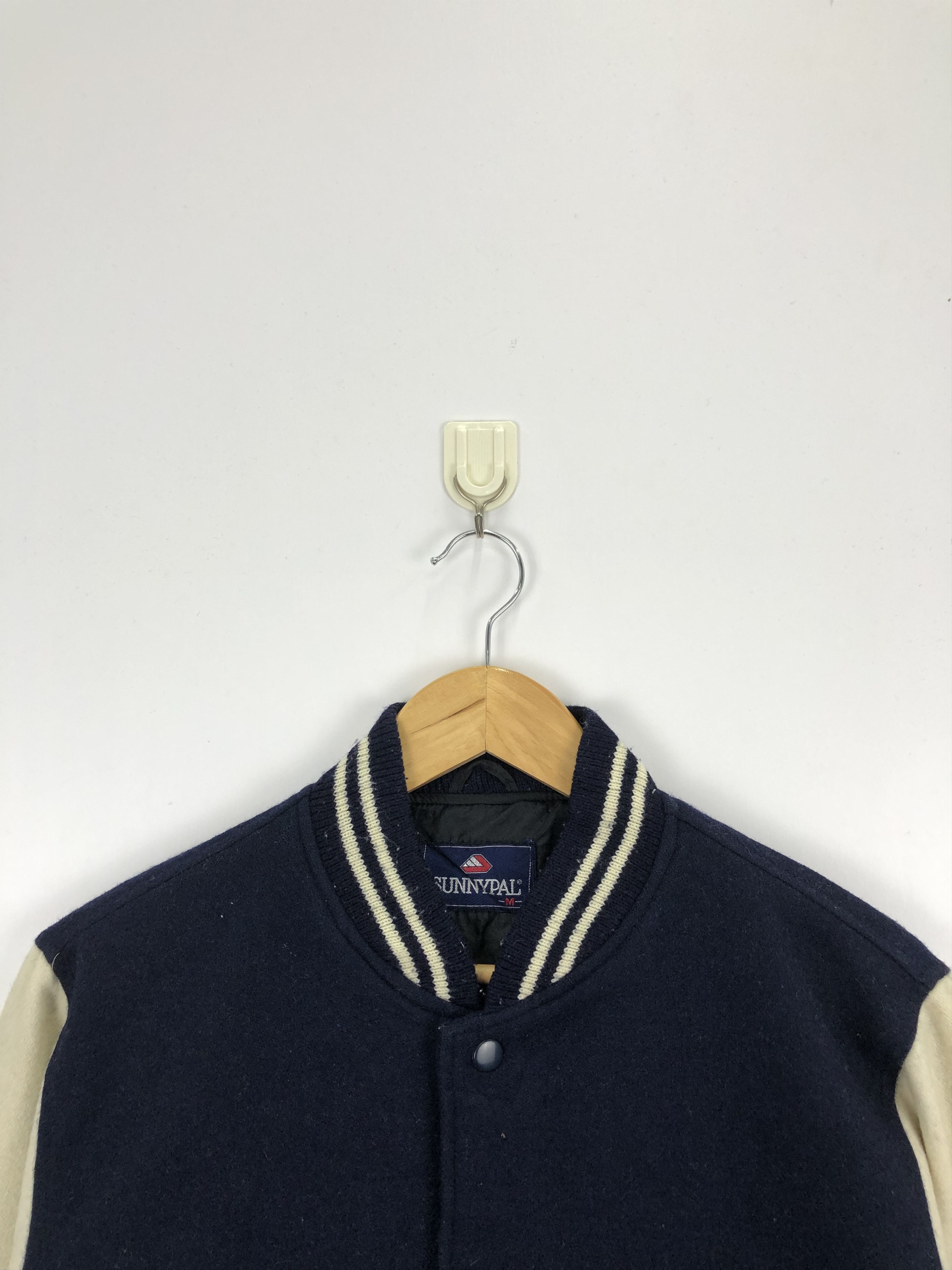 Vintage Vintage Sunnypal Wool Varsity Jacket Size US M / EU 48-50 / 2 - 2 Thumbnail