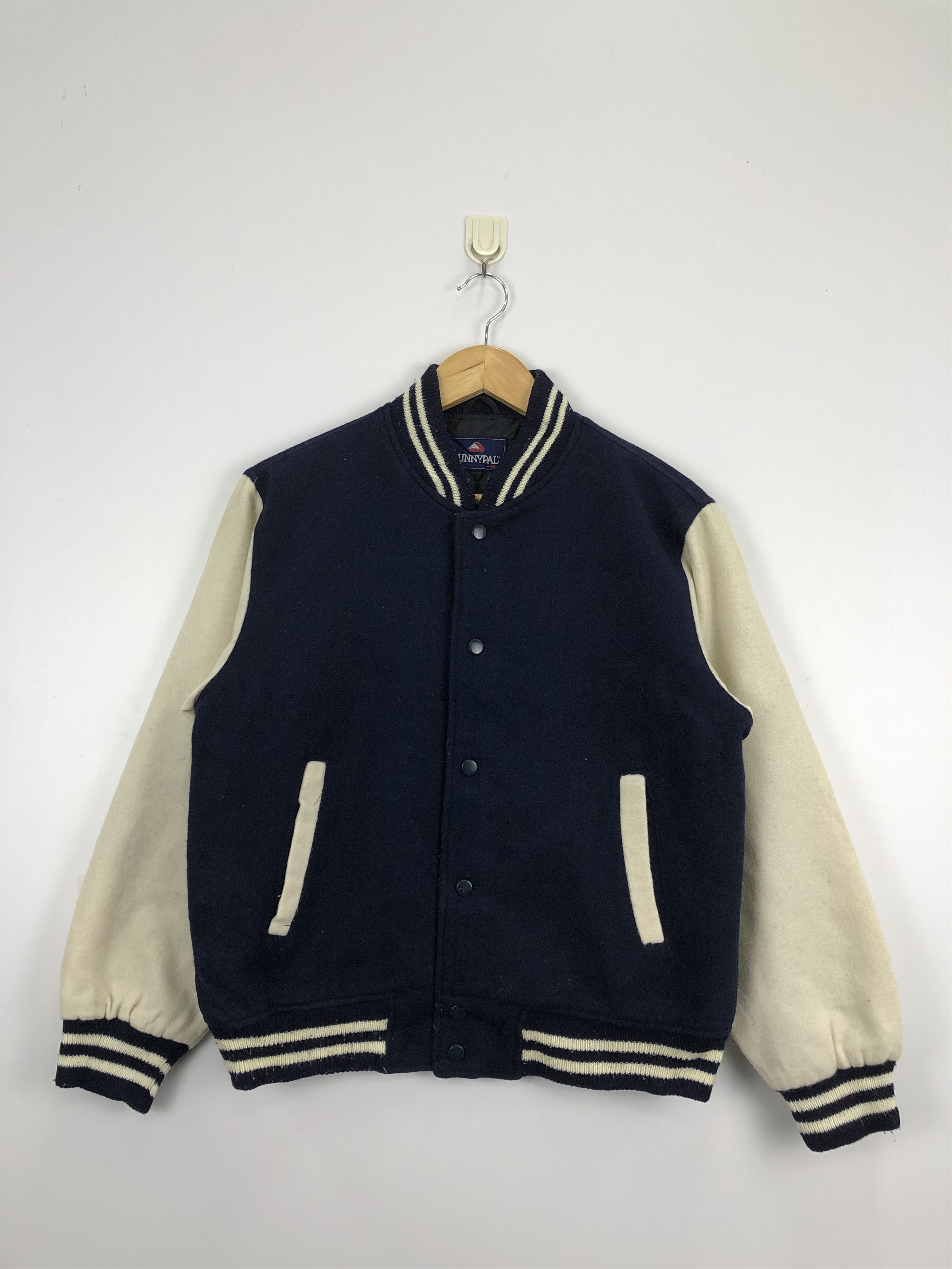 Vintage Vintage Sunnypal Wool Varsity Jacket Size US M / EU 48-50 / 2 - 1 Thumbnail
