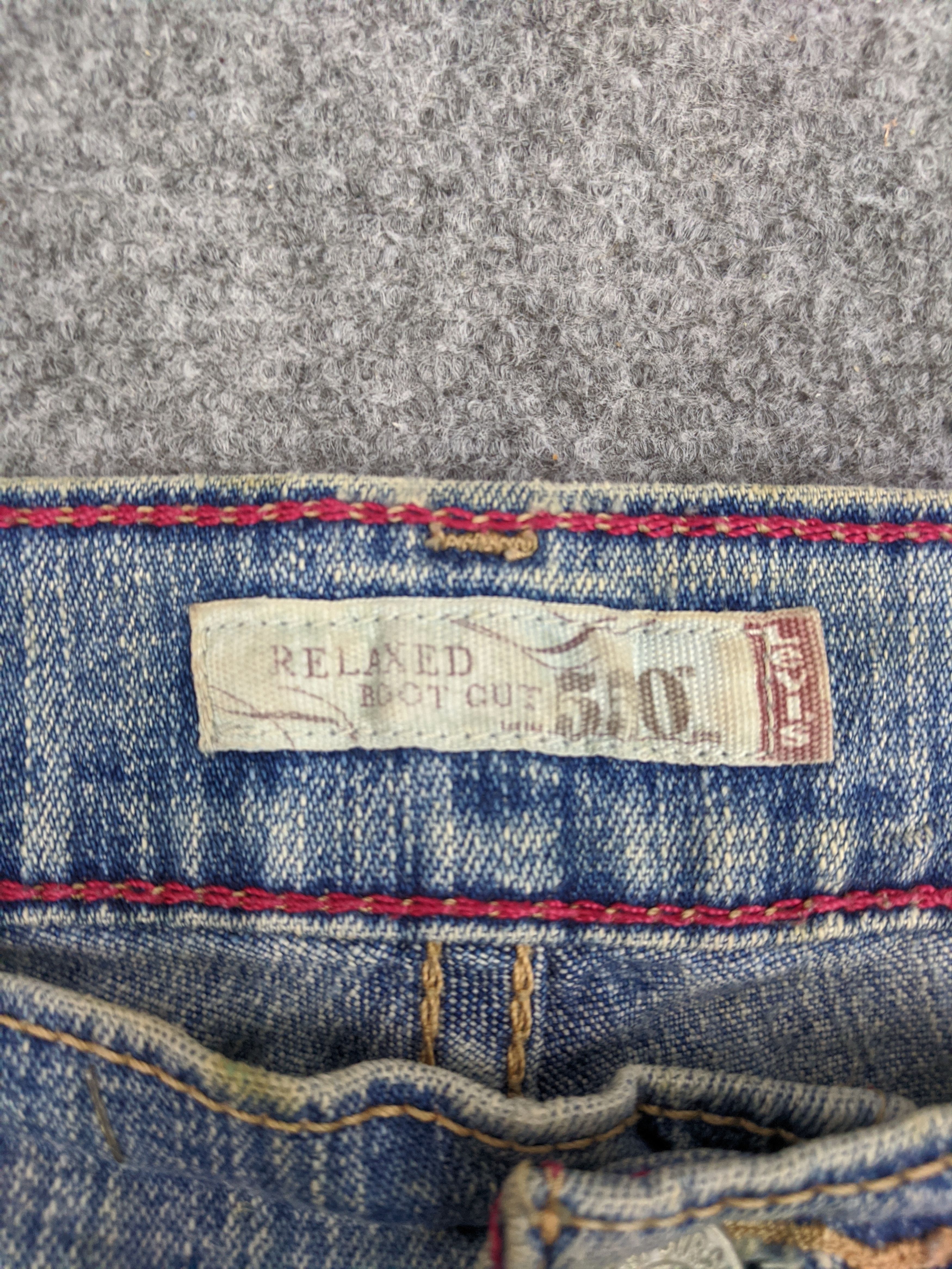 Levi's Vintage Levis 550 Jeans DP0636 Size US 32 / EU 48 - 8 Thumbnail