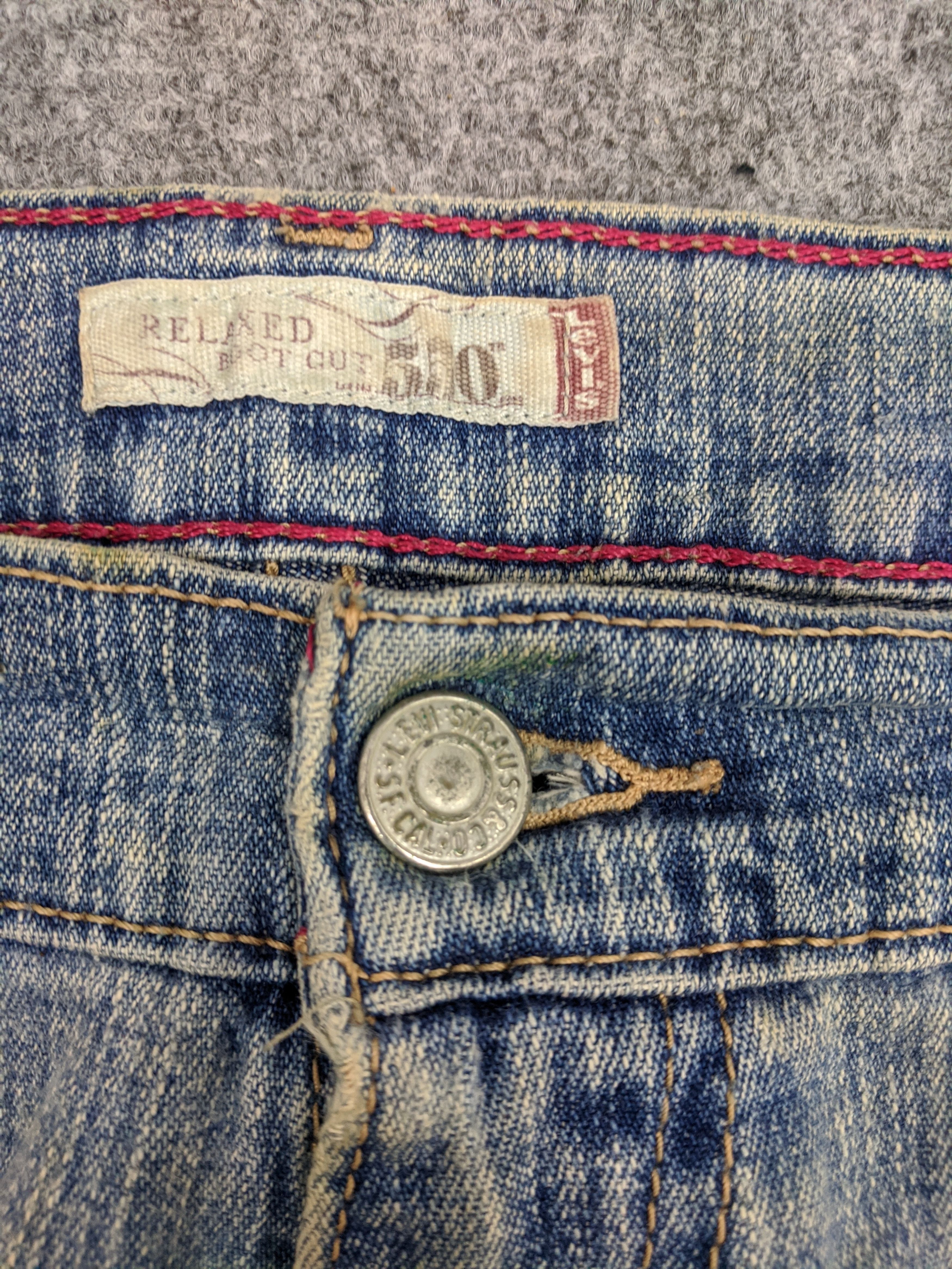 Levi's Vintage Levis 550 Jeans DP0636 Size US 32 / EU 48 - 10 Thumbnail