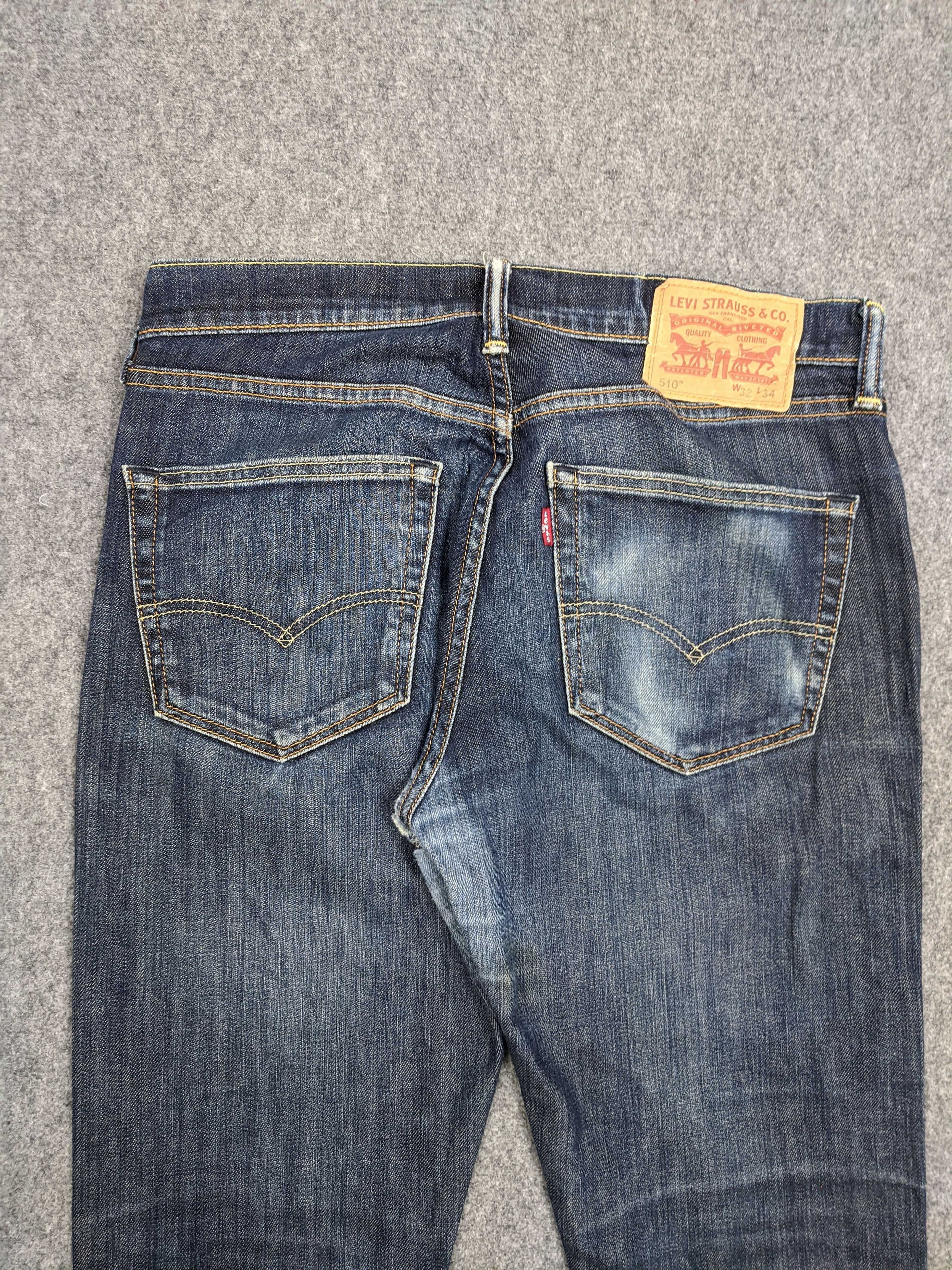 Levi's Vintage Levis 510 Jeans DP0639 Size US 32 / EU 48 - 4 Thumbnail