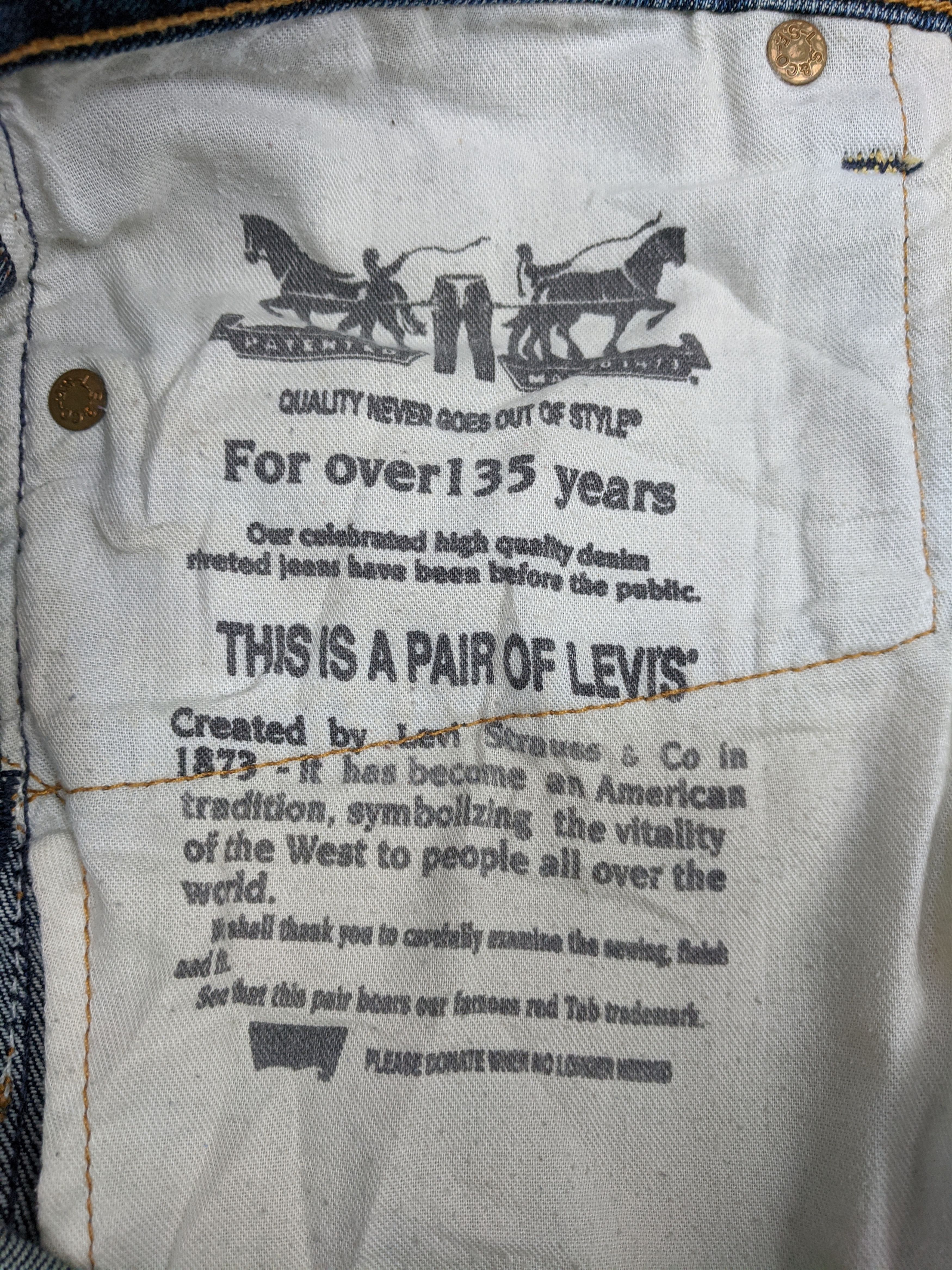 Levi's Vintage Levis 510 Jeans DP0639 Size US 32 / EU 48 - 14 Thumbnail