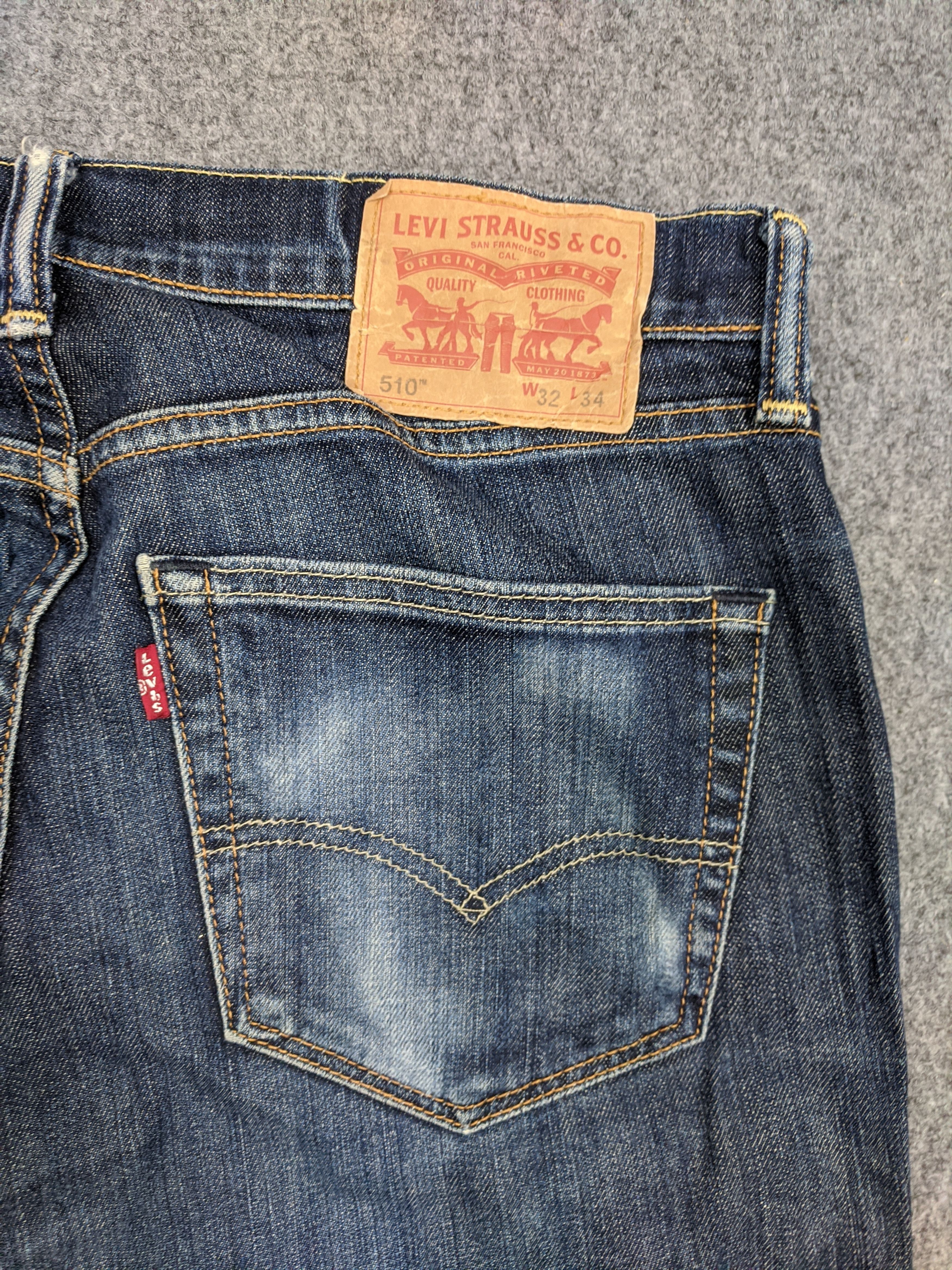 Levi's Vintage Levis 510 Jeans DP0639 Size US 32 / EU 48 - 11 Thumbnail