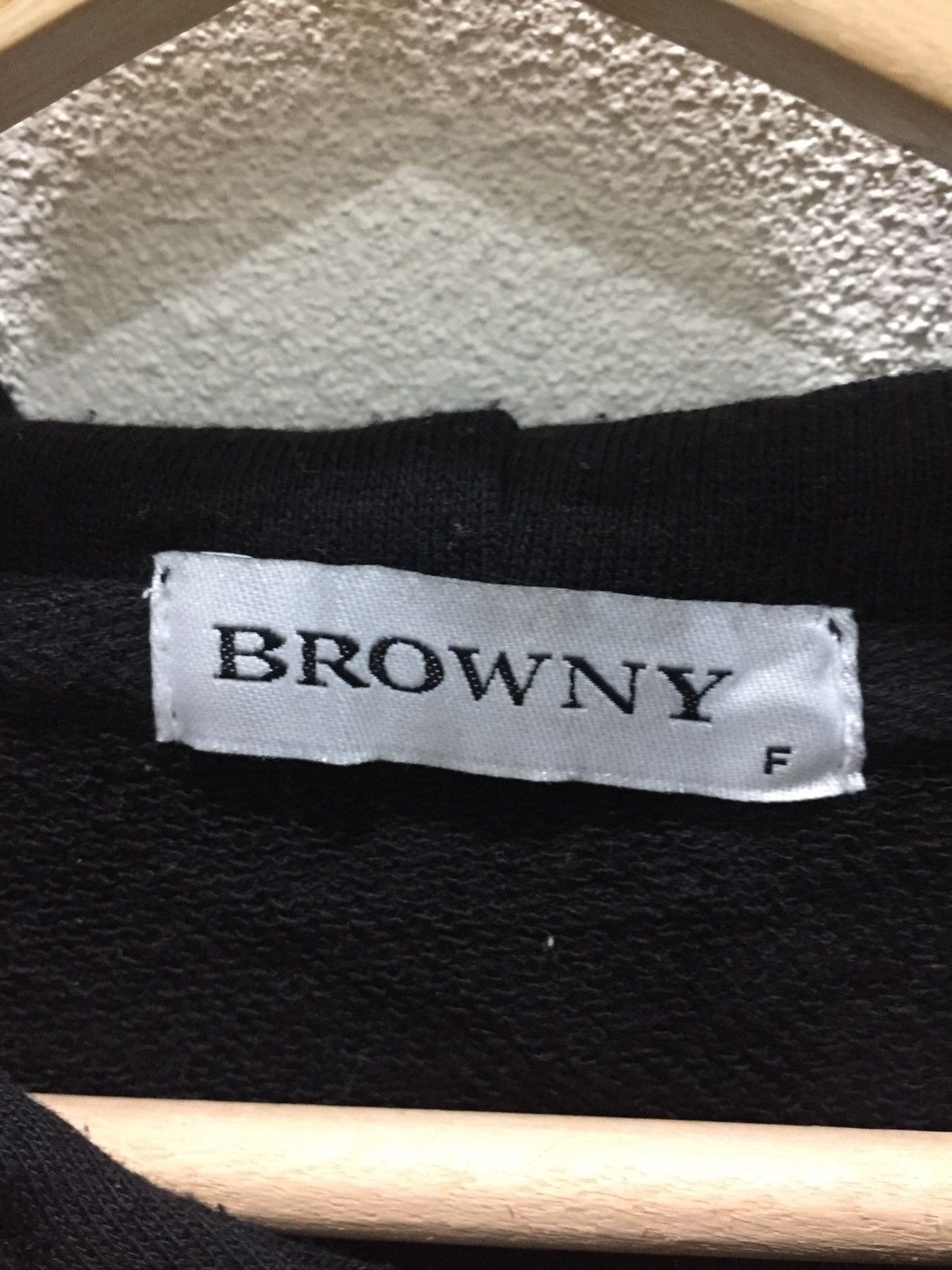 Japanese Brand Browny Fake Big Logo Sweater Hoodie Size US M / EU 48-50 / 2 - 3 Thumbnail