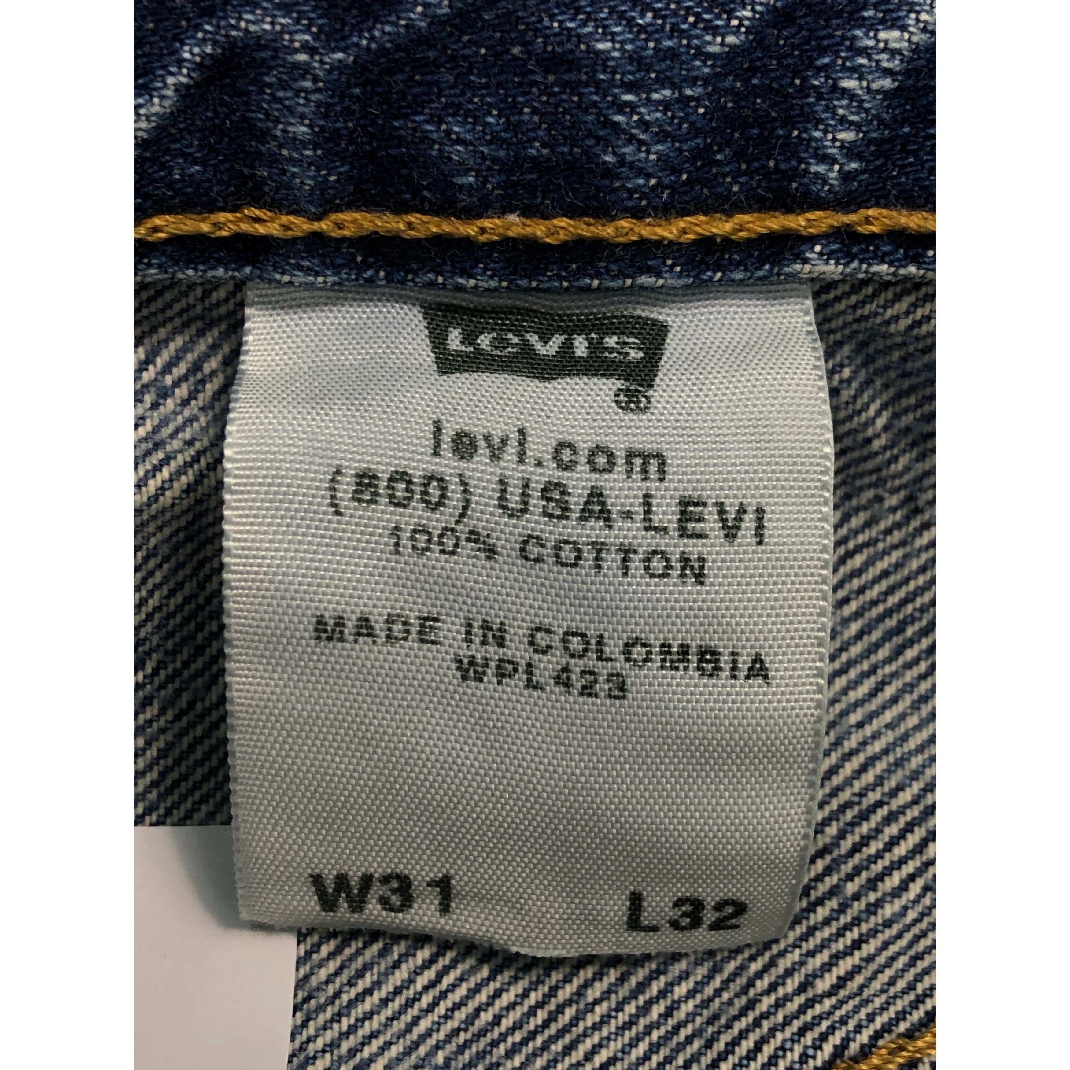 Levi's Vintage Levis 501 Faded Denim Pant DP0111 Size US 32 / EU 48 - 5 Thumbnail
