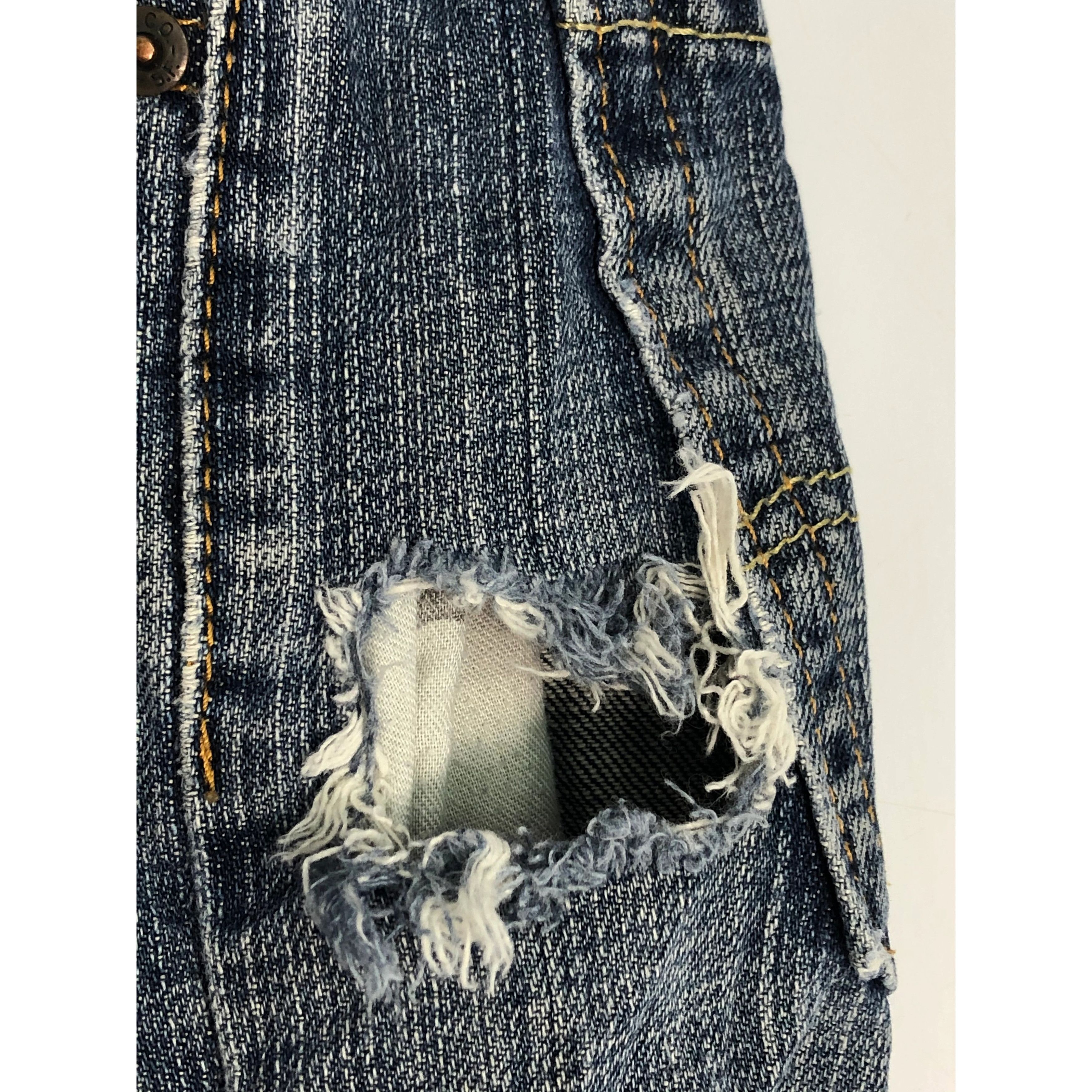 Levi's Vintage Levis 505 Regular Fit Faded Denim DP0036 Size US 32 / EU 48 - 7 Thumbnail