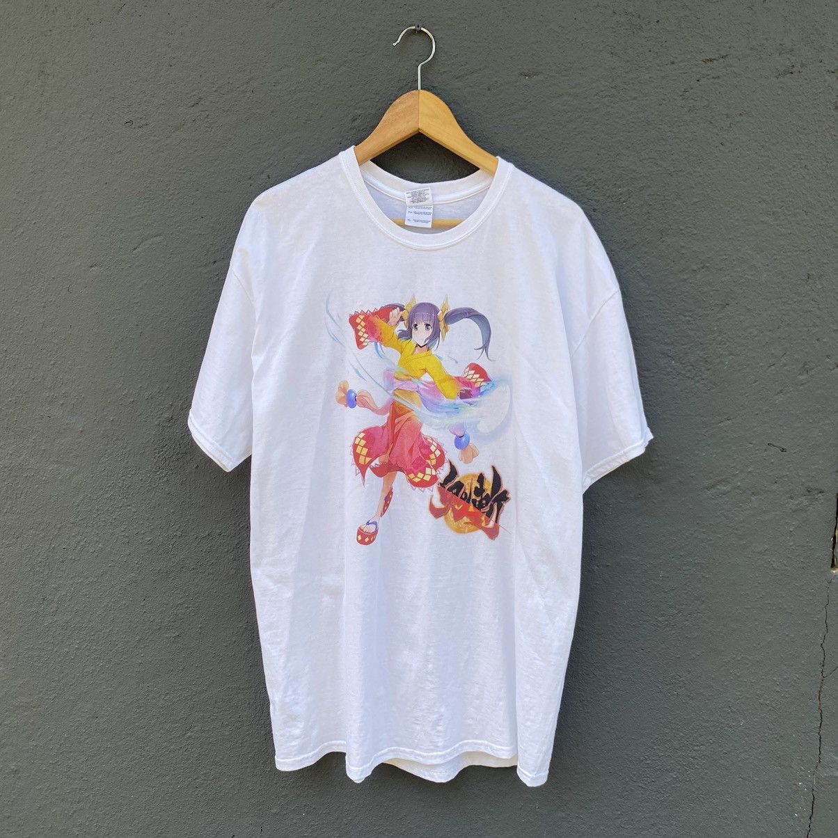 Anime Onigiri Video Game Anime Network ERD GRUNGE TEE Size US XL / EU 56 / 4 - 1 Thumbnail