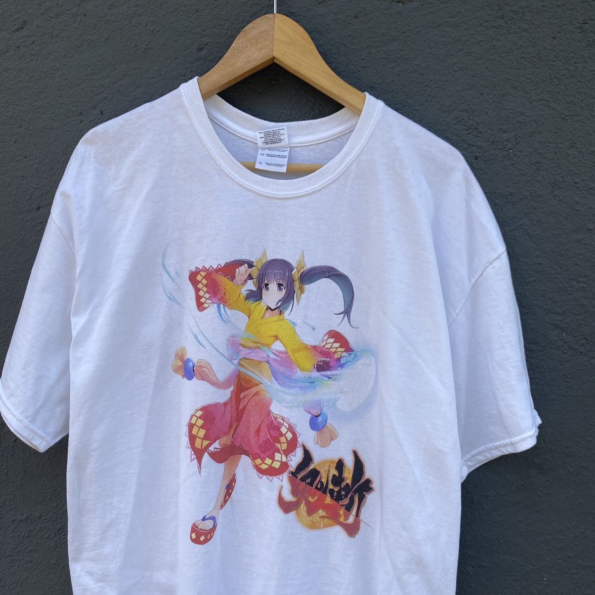 Anime Onigiri Video Game Anime Network ERD GRUNGE TEE Size US XL / EU 56 / 4 - 2 Thumbnail