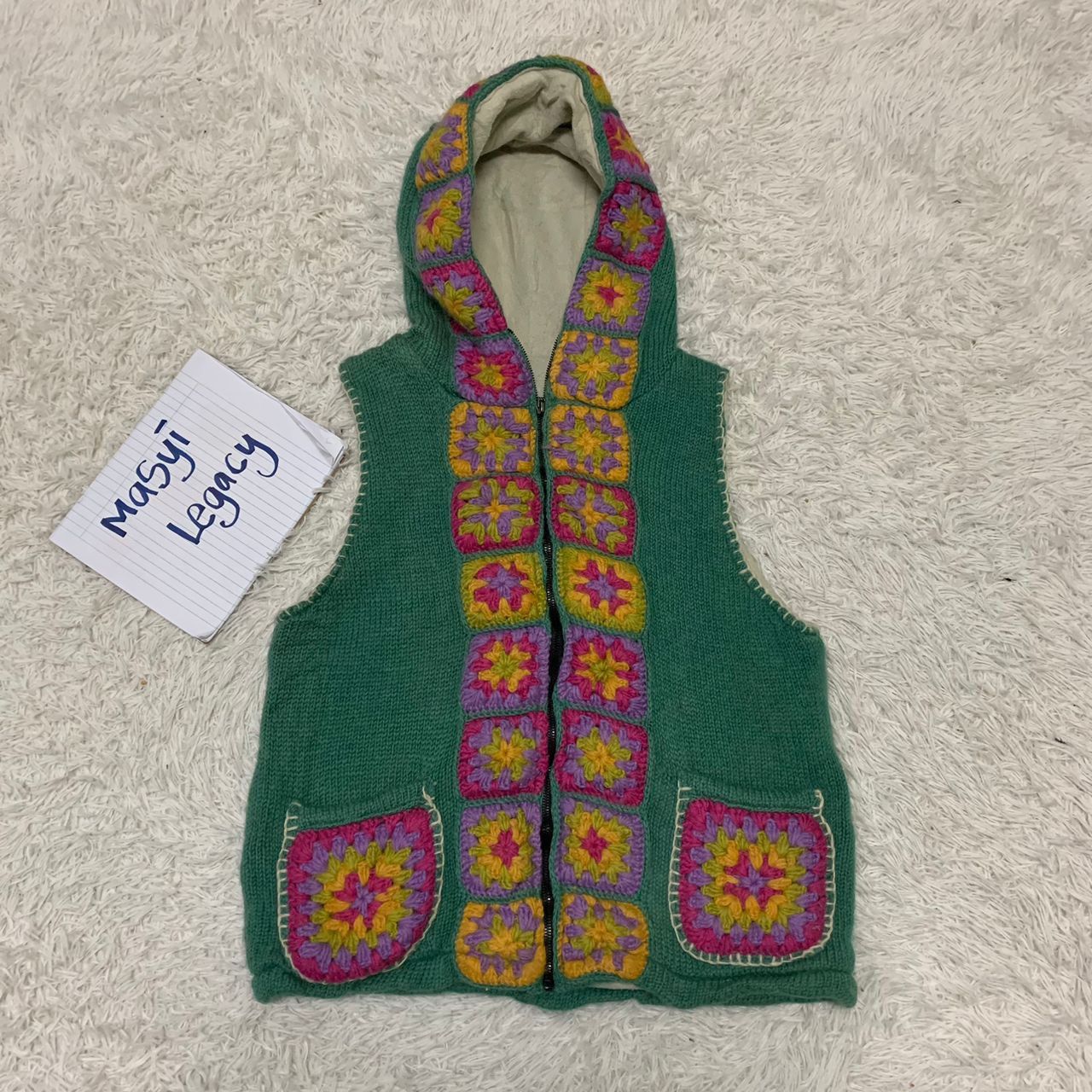 Japanese Brand Titicaca vest hoodie Size S / US 4 / IT 40 - 1 Thumbnail