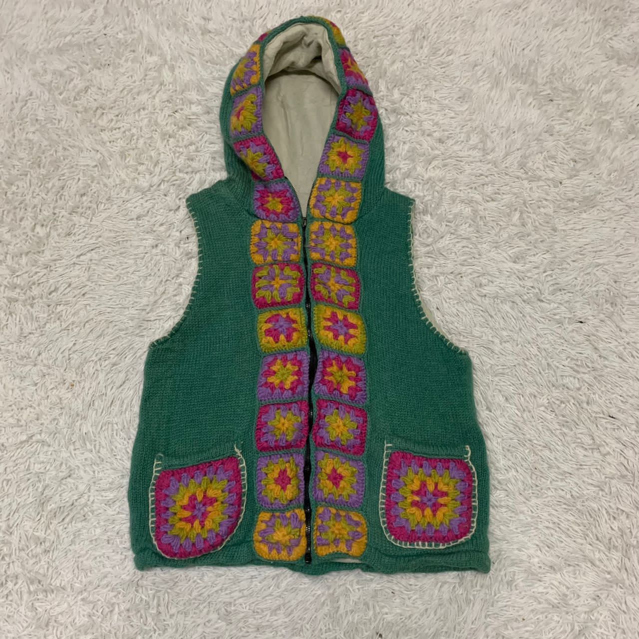 Japanese Brand Titicaca vest hoodie Size S / US 4 / IT 40 - 10 Thumbnail