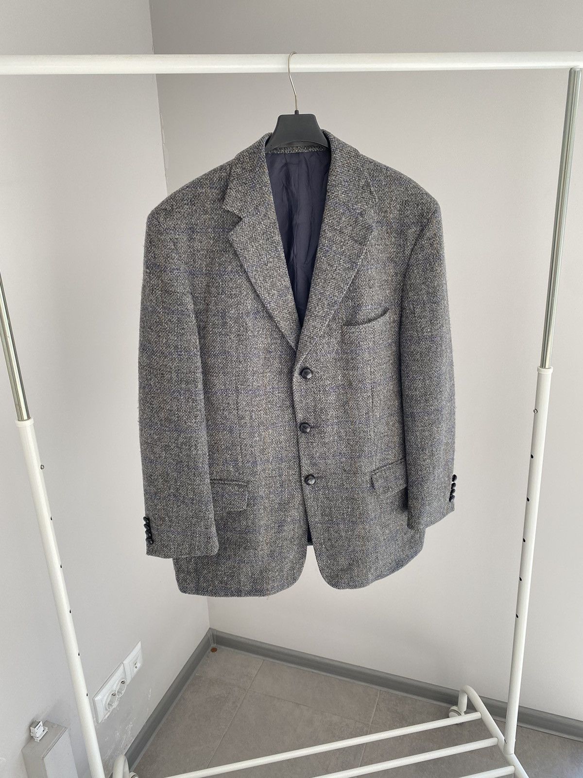 Harris Tweed Harris Tweed Wool Blazer Size 46R - 4 Thumbnail