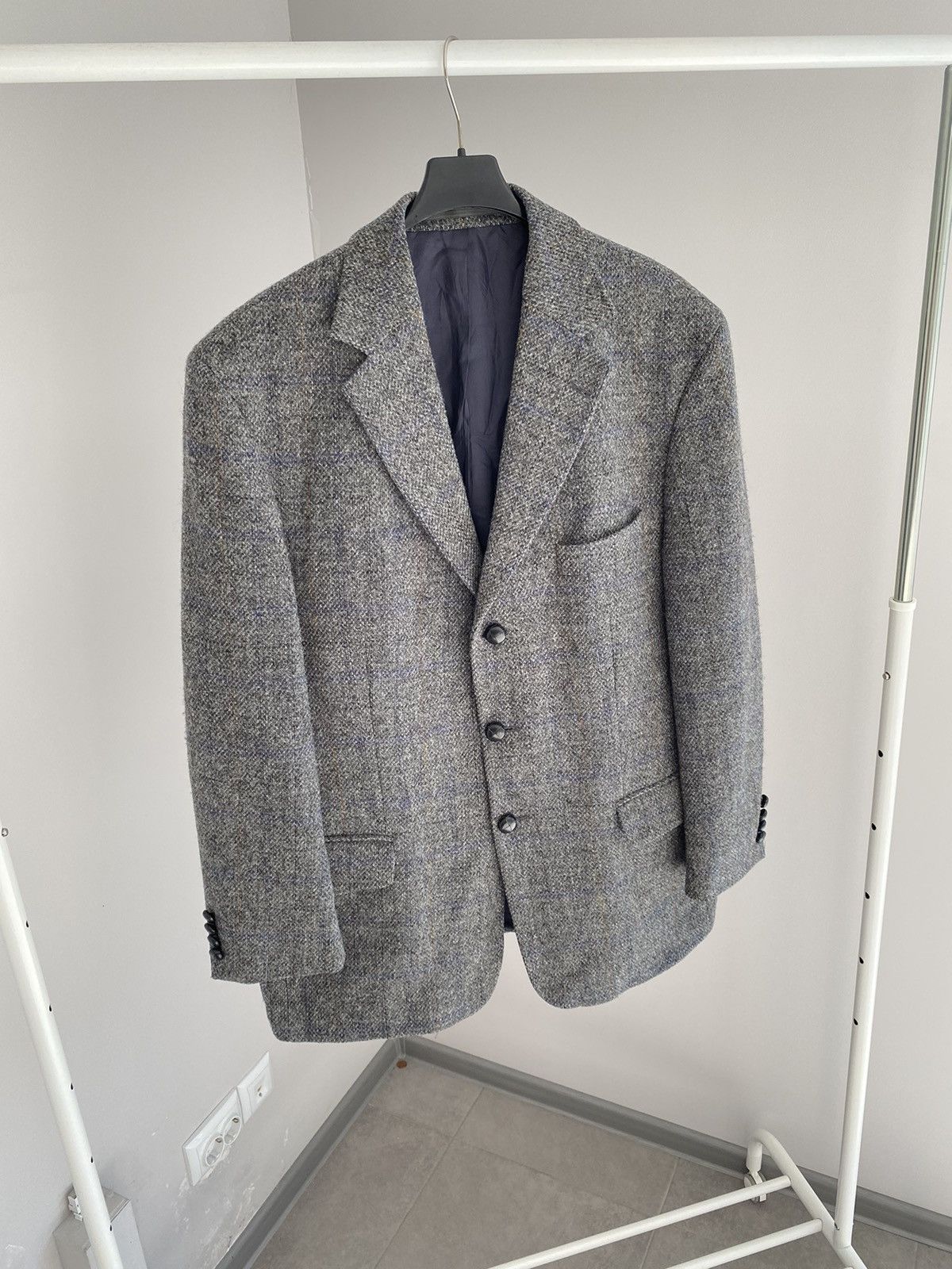 Harris Tweed Harris Tweed Wool Blazer Size 46R - 2 Thumbnail