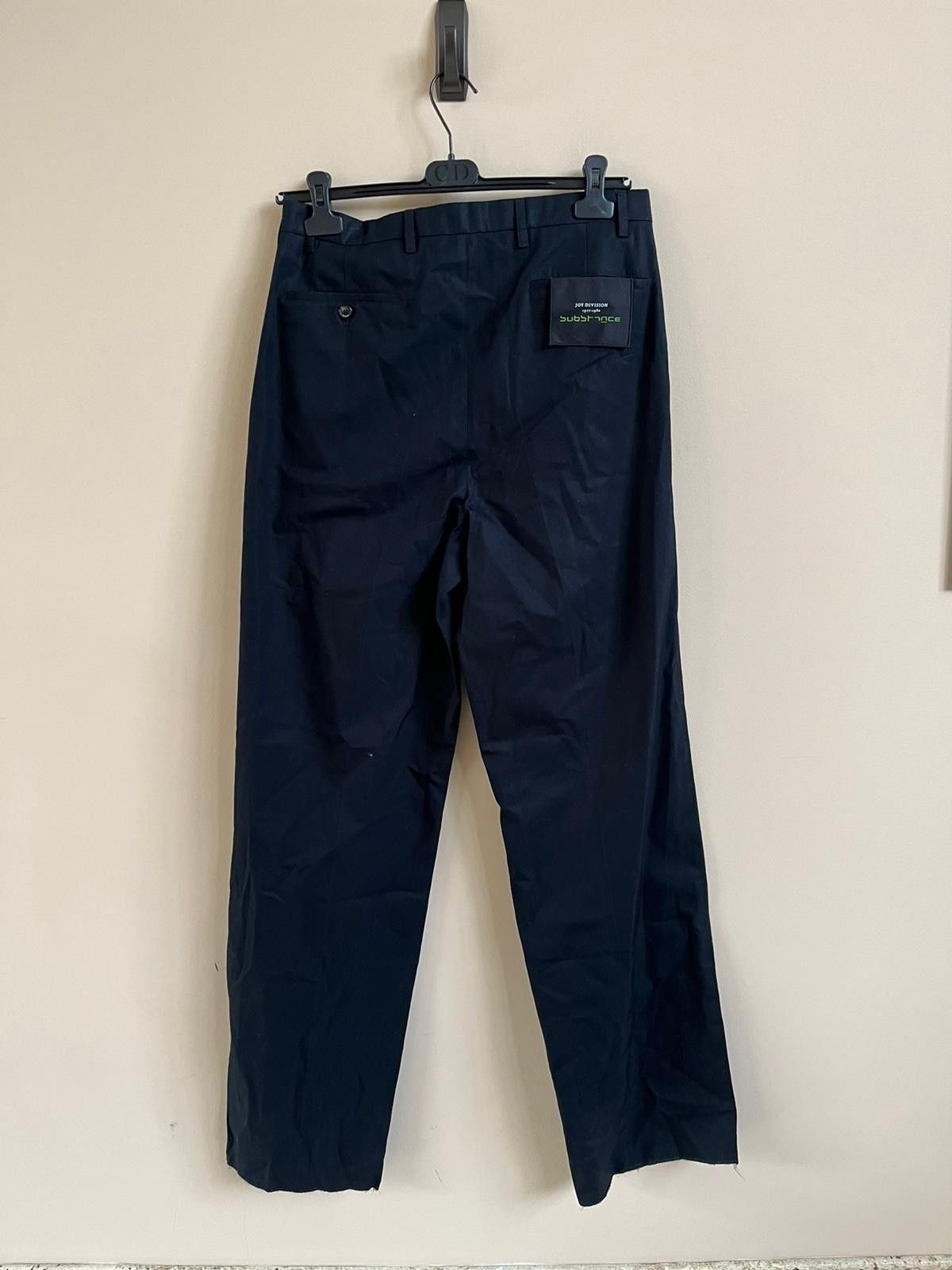 image of Raf Simons Joy Division Chino With Label On Back In Black, Men's (Size 32)
