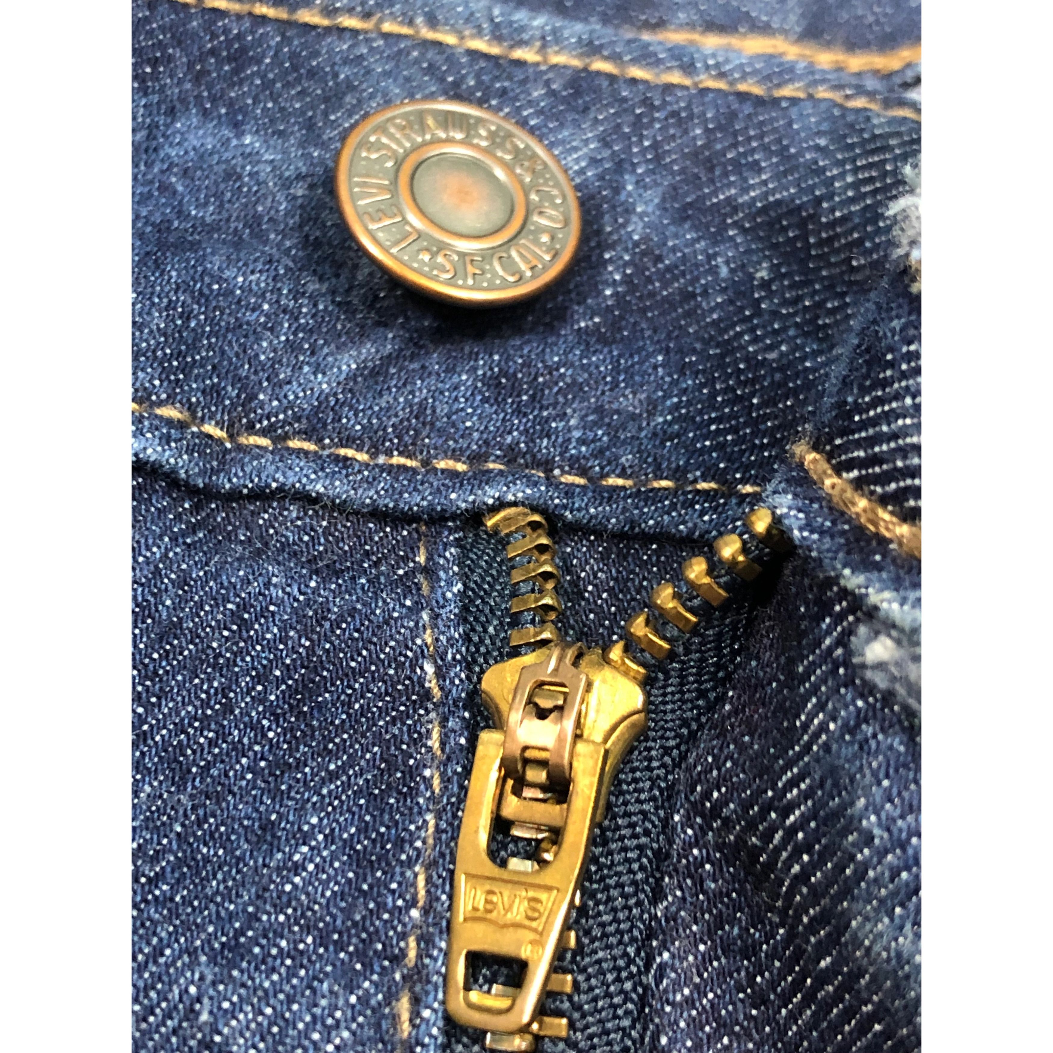 Levi's Vintage Levis 712 Slimfit Blue Jeans DP0169 Size US 32 / EU 48 - 8 Thumbnail