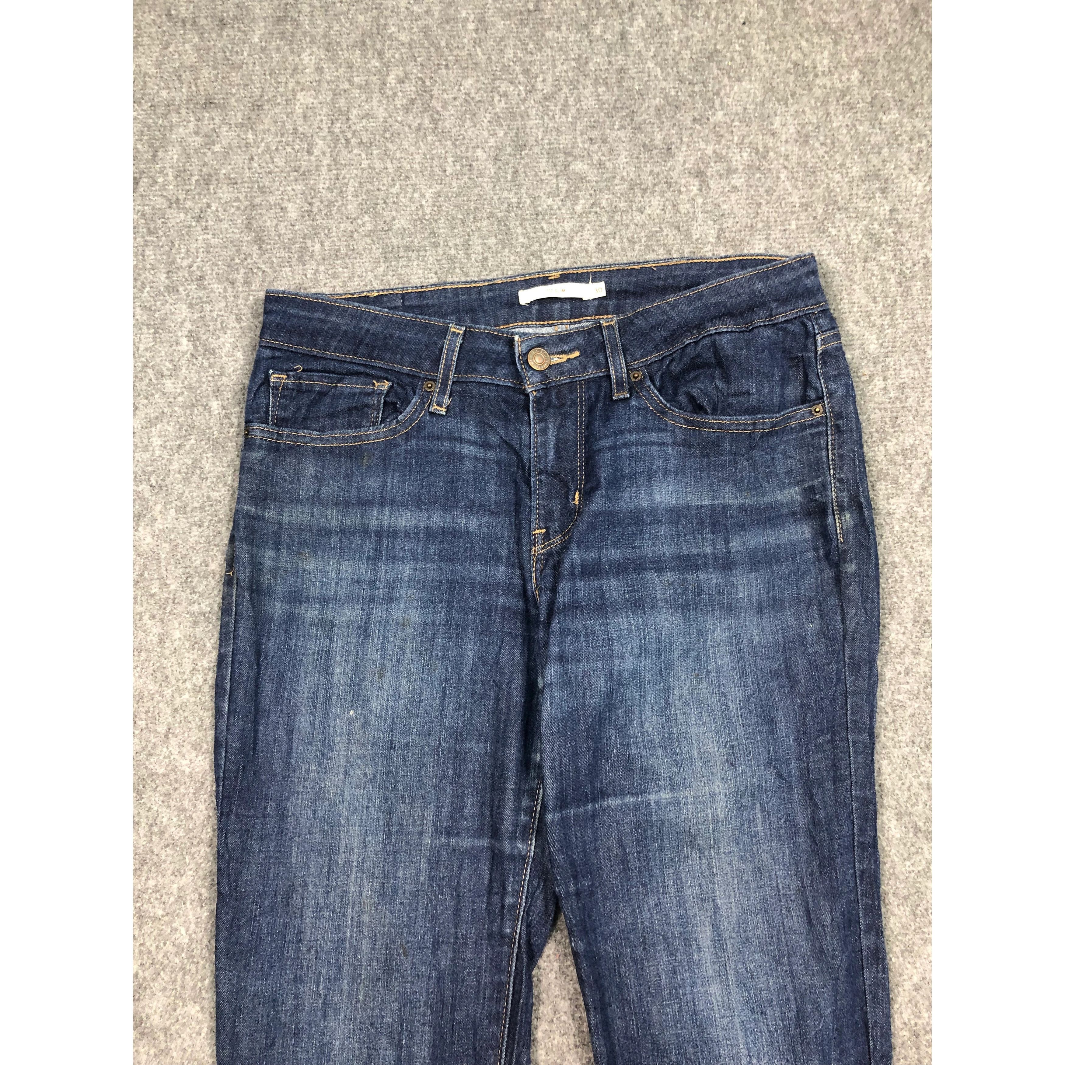 Levi's Vintage Levis 712 Slimfit Blue Jeans DP0169 Size US 32 / EU 48 - 3 Thumbnail