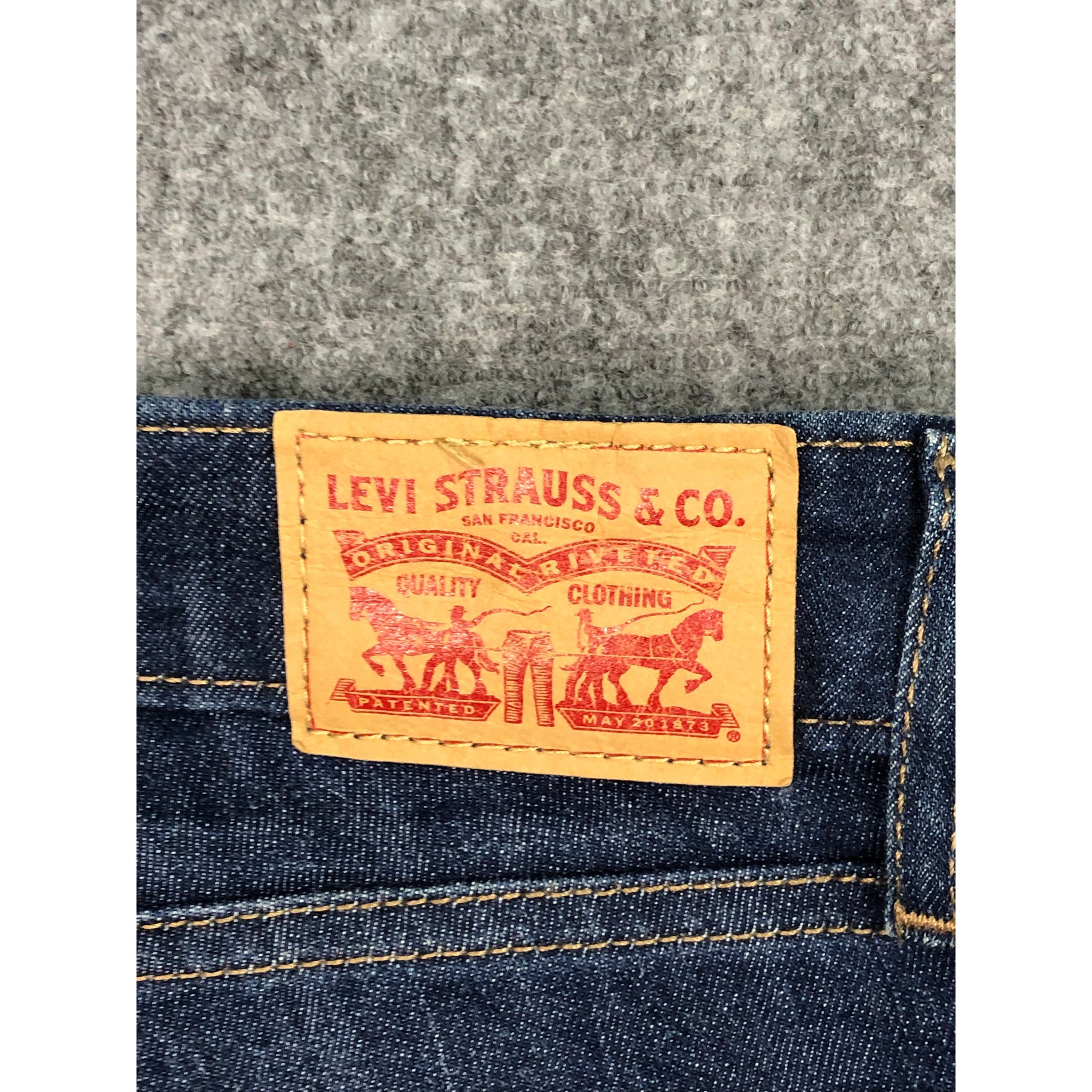 Levi's Vintage Levis 712 Slimfit Blue Jeans DP0169 Size US 32 / EU 48 - 5 Thumbnail
