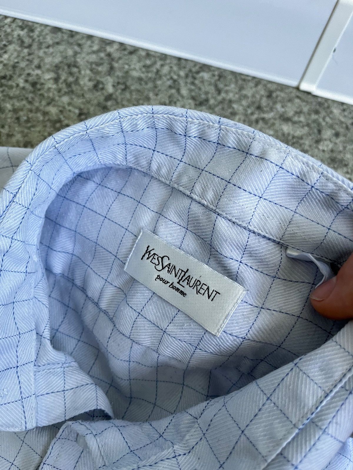 Vintage × Yves Saint Laurent VINTAGE 90’s YVES SAINT LAURENT SHIRT SZ M Size US M / EU 48-50 / 2 - 4 Thumbnail