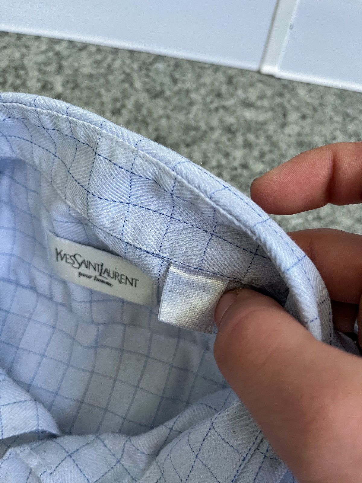 Vintage × Yves Saint Laurent VINTAGE 90’s YVES SAINT LAURENT SHIRT SZ M Size US M / EU 48-50 / 2 - 3 Thumbnail