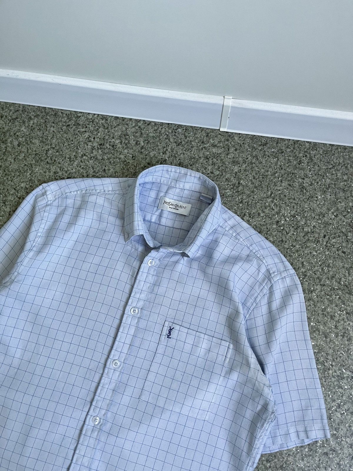Vintage × Yves Saint Laurent VINTAGE 90’s YVES SAINT LAURENT SHIRT SZ M Size US M / EU 48-50 / 2 - 2 Thumbnail