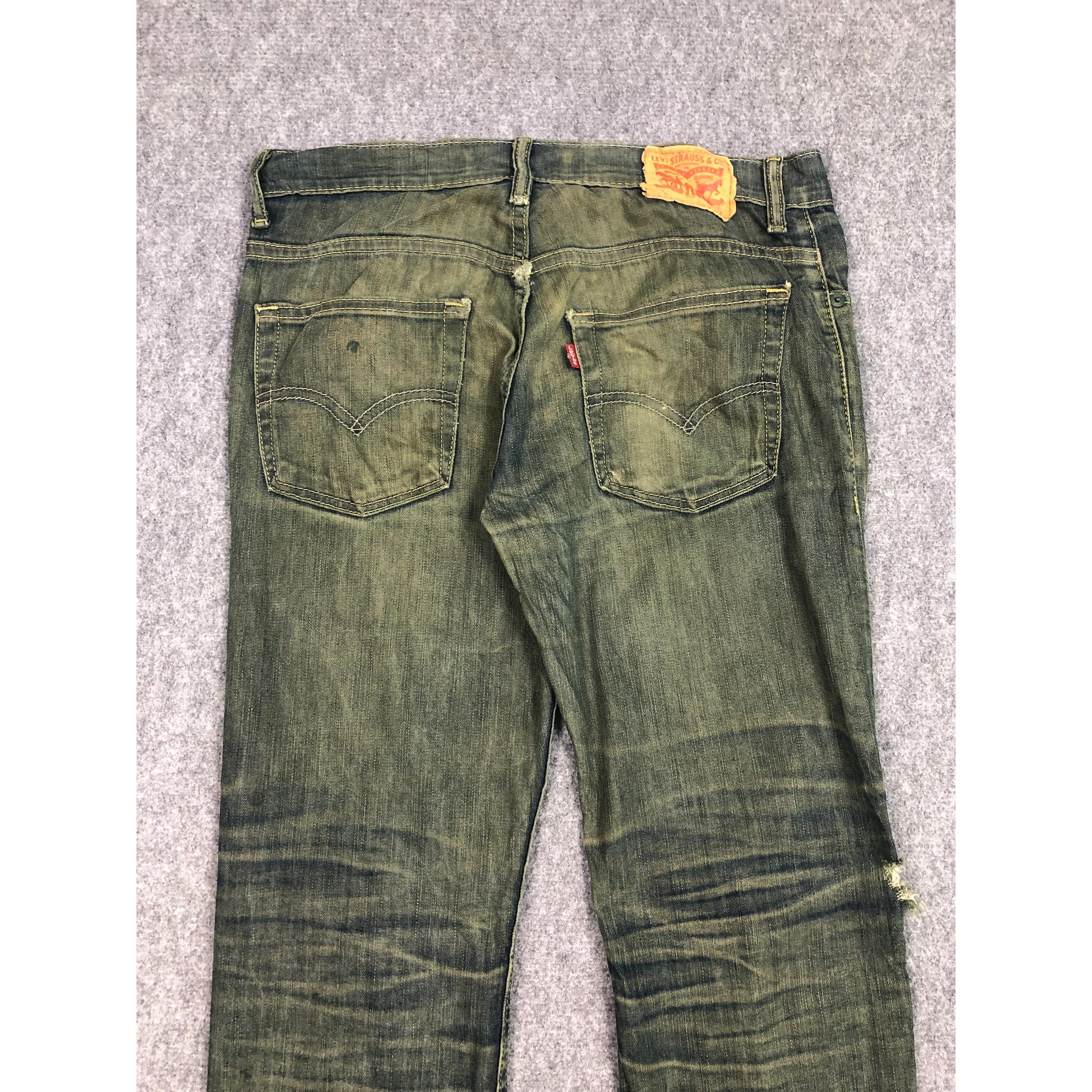 Levi's Vintage Levis 511 Skinny Blue Jeans DP0172 Size US 32 / EU 48 - 4 Thumbnail