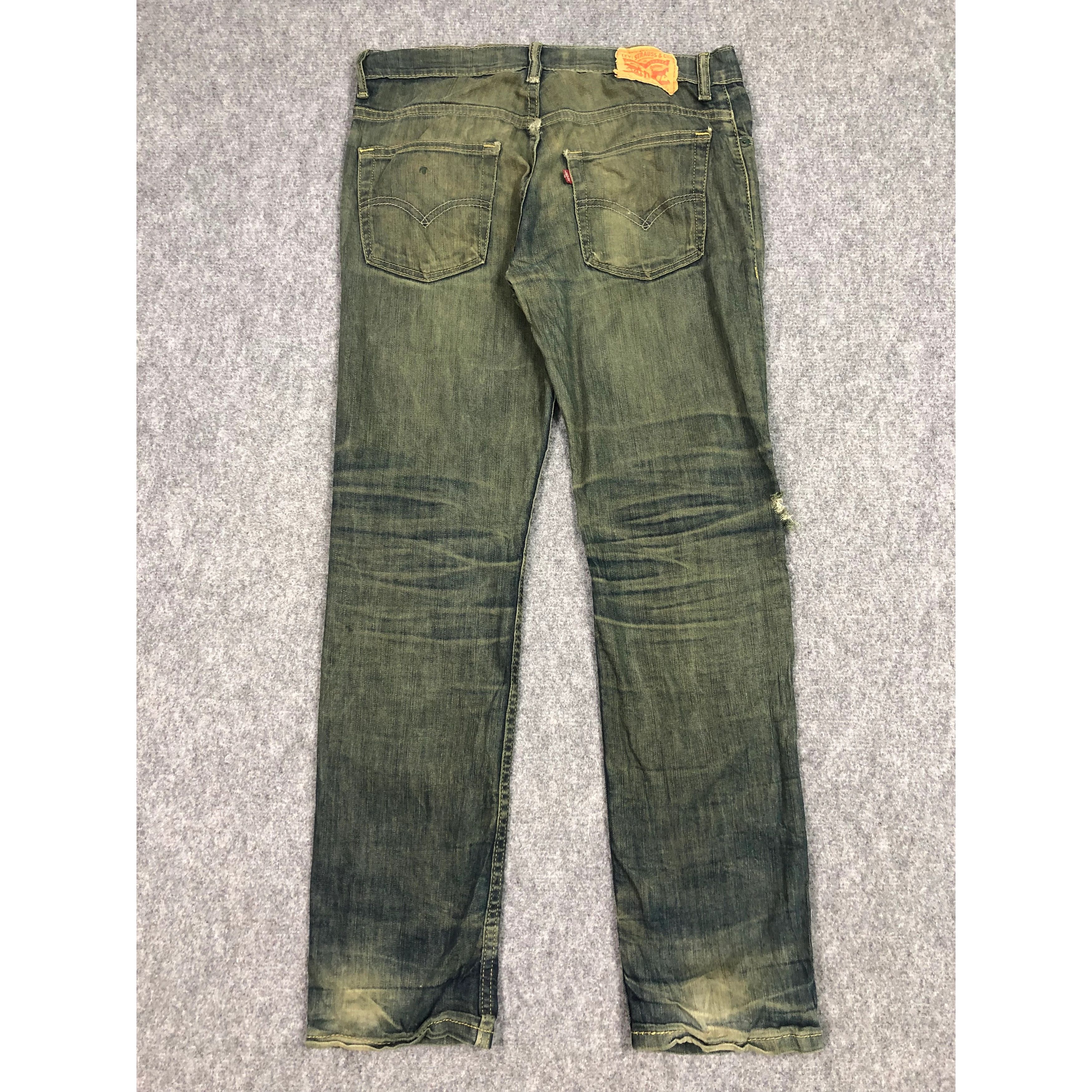 Levi's Vintage Levis 511 Skinny Blue Jeans DP0172 Size US 32 / EU 48 - 2 Thumbnail