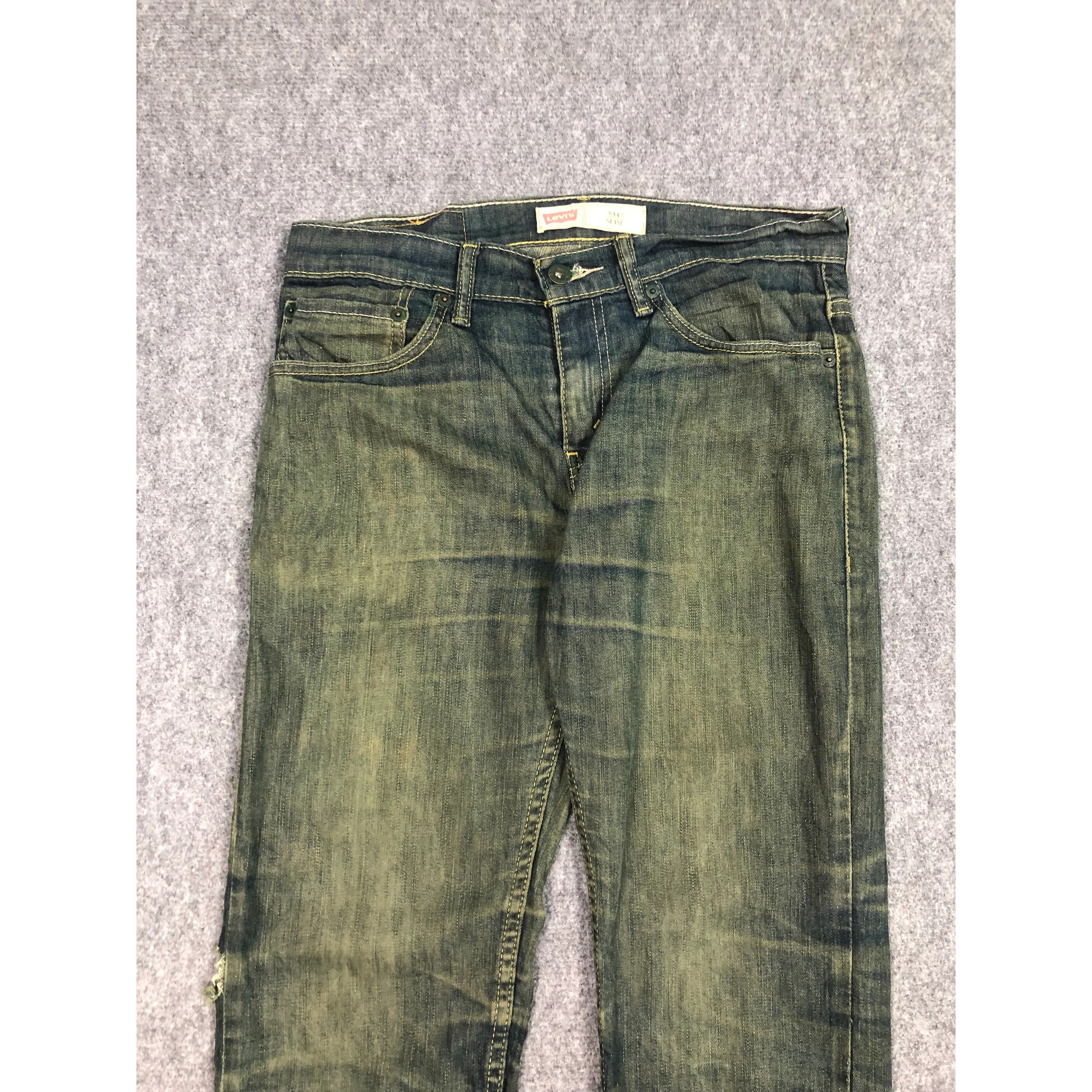 Levi's Vintage Levis 511 Skinny Blue Jeans DP0172 Size US 32 / EU 48 - 3 Thumbnail