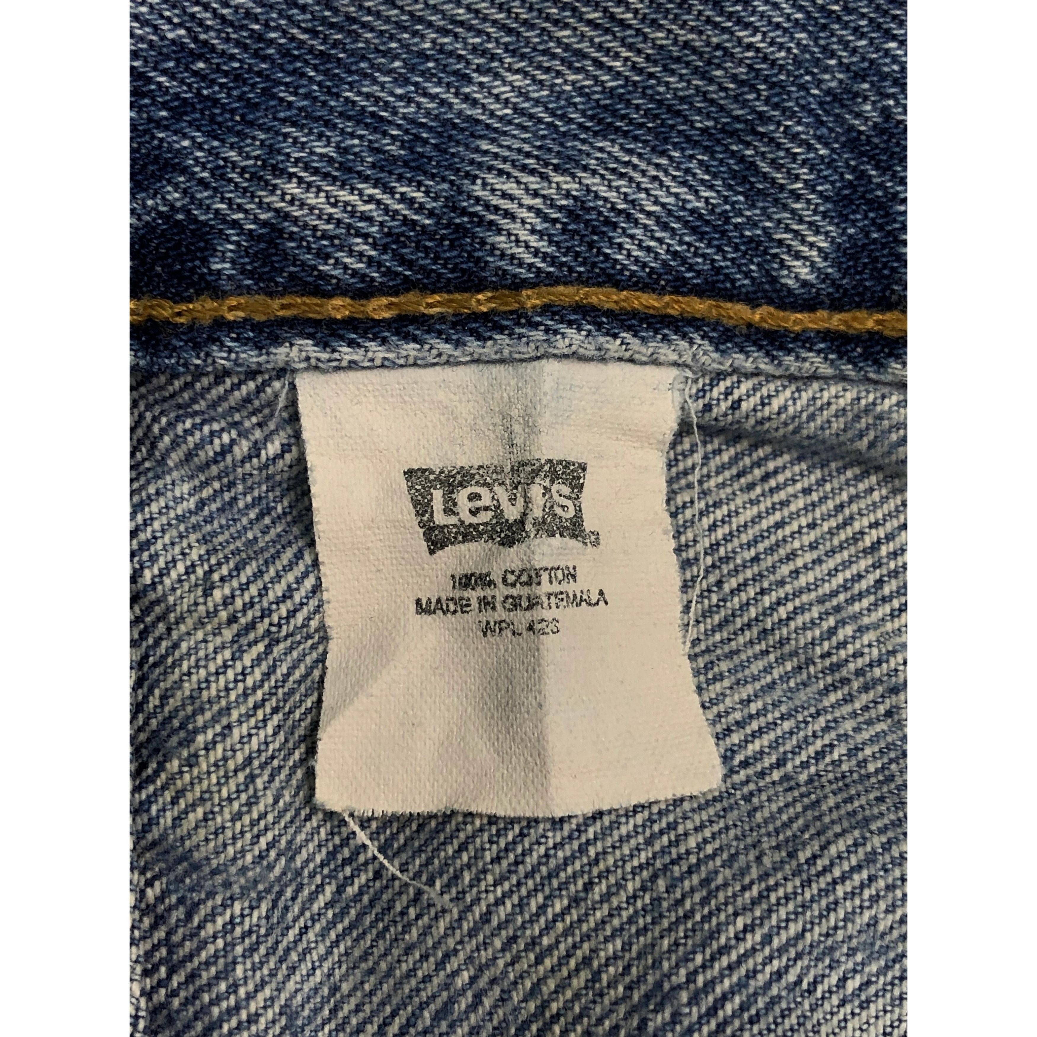 Levi's Vintage 90s Levis 501 Faded Denim Pant DP0099 Size US 32 / EU 48 - 6 Thumbnail