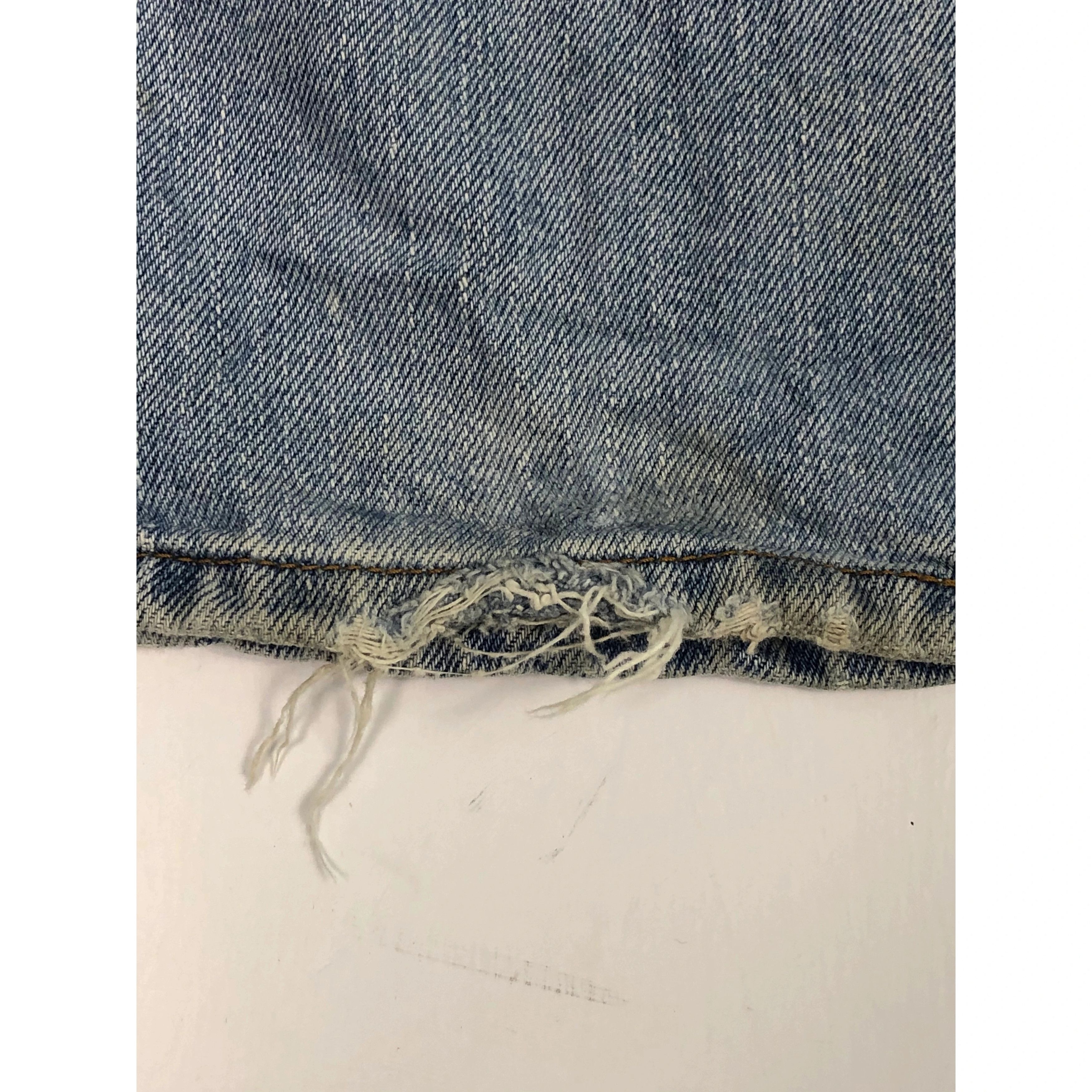 Levi's Vintage Levis 505 Regular Fit Faded Denim DP0080 Size US 32 / EU 48 - 11 Thumbnail