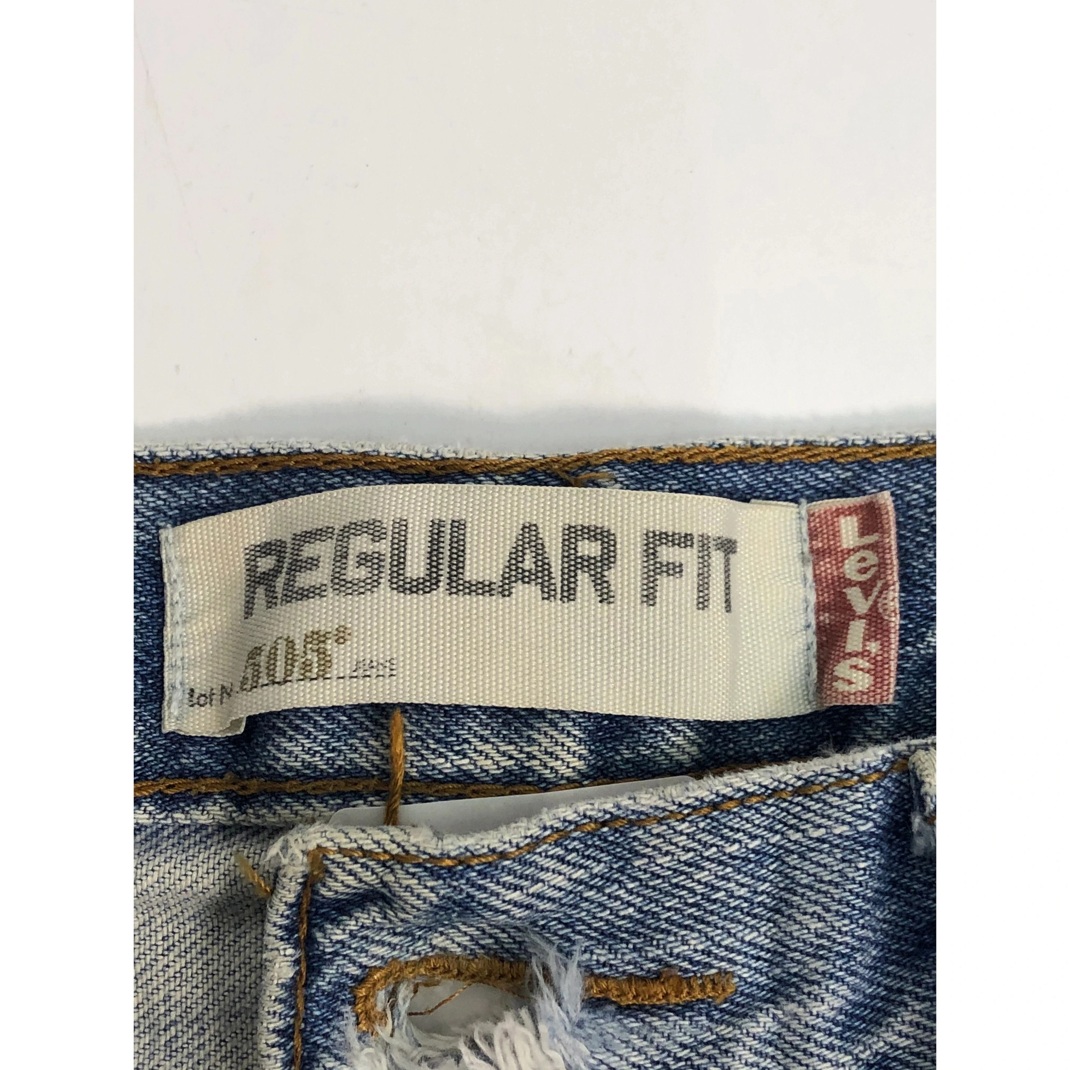 Levi's Vintage Levis 505 Regular Fit Faded Denim DP0080 Size US 32 / EU 48 - 7 Thumbnail
