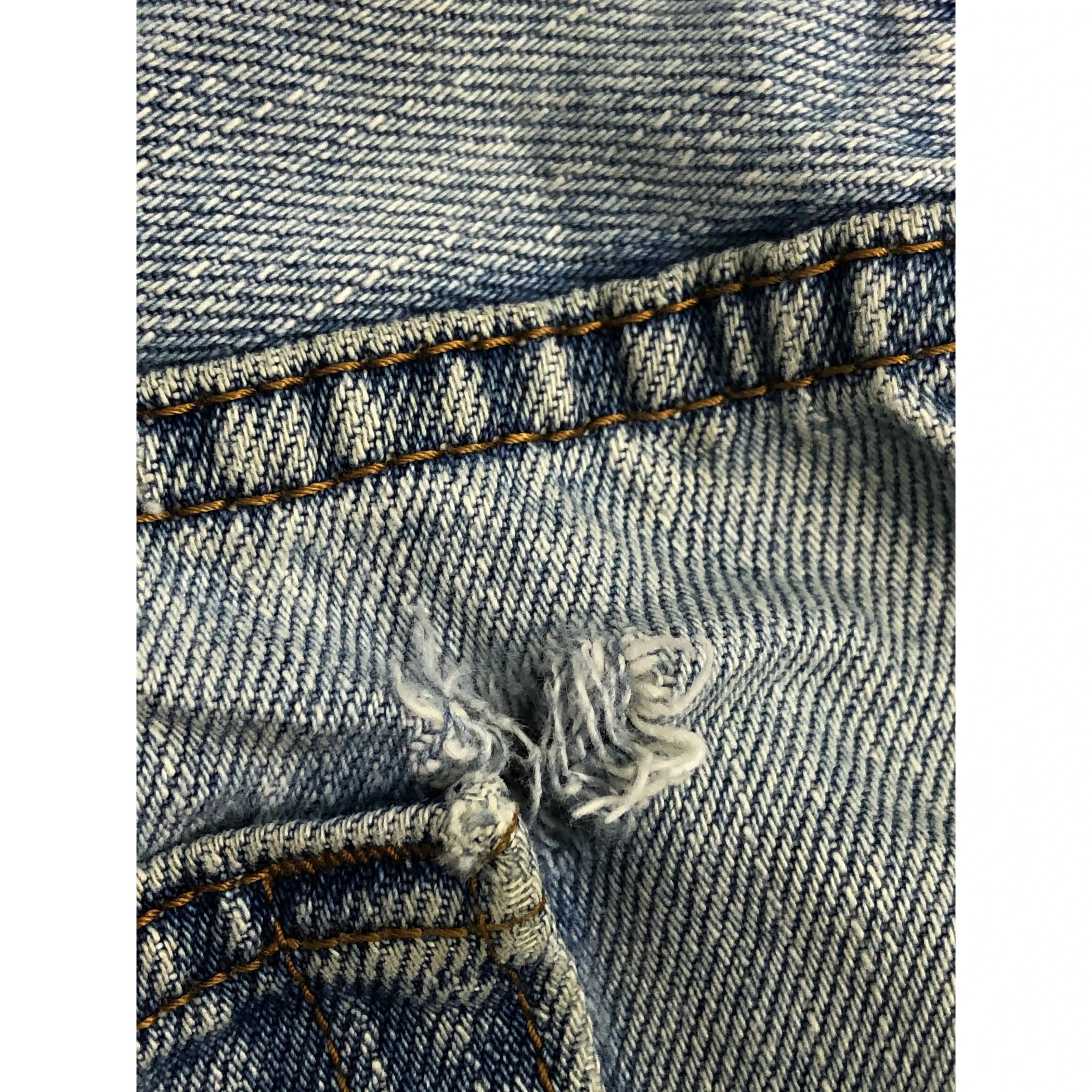 Levi's Vintage Levis 505 Regular Fit Faded Denim DP0080 Size US 32 / EU 48 - 10 Thumbnail