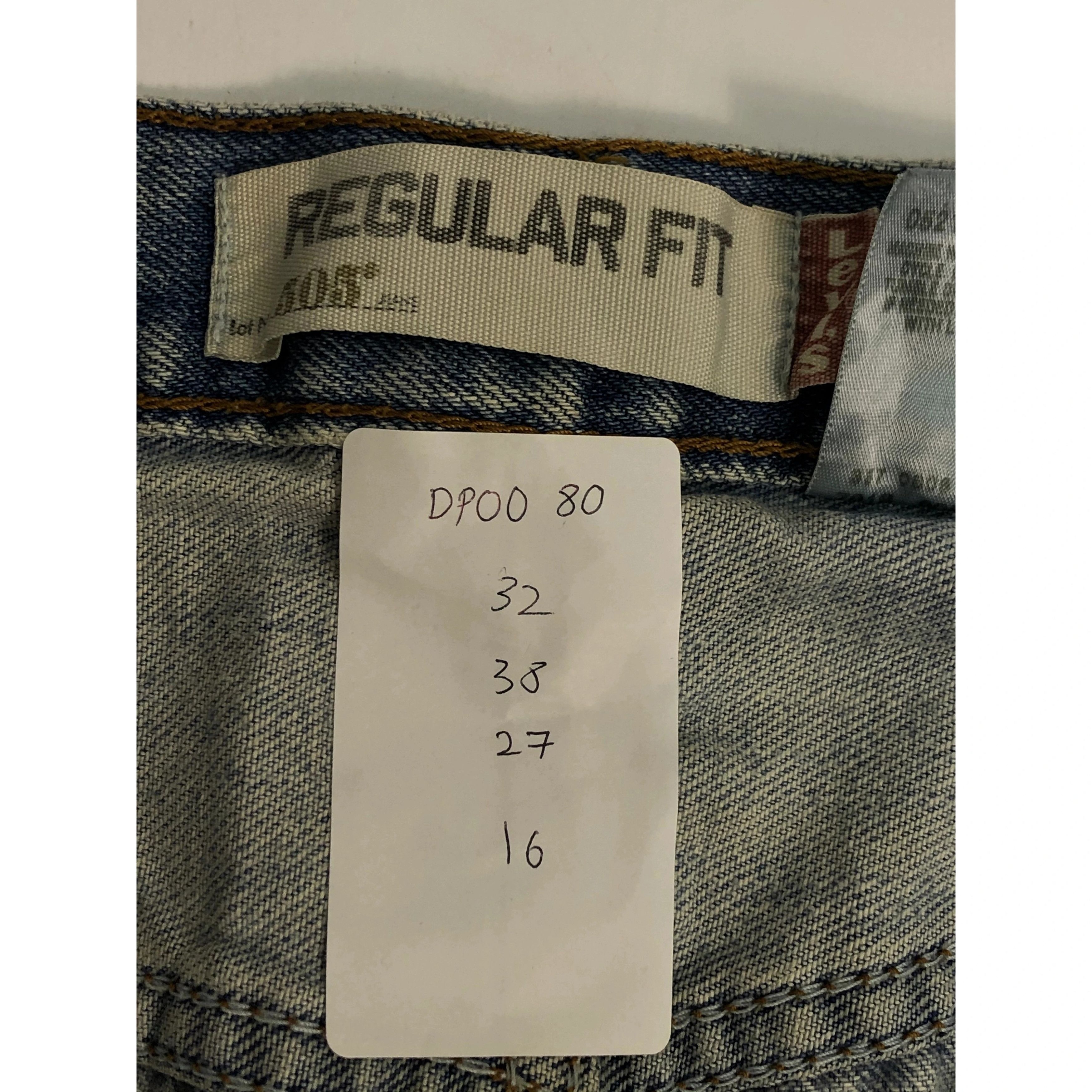 Levi's Vintage Levis 505 Regular Fit Faded Denim DP0080 Size US 32 / EU 48 - 12 Thumbnail