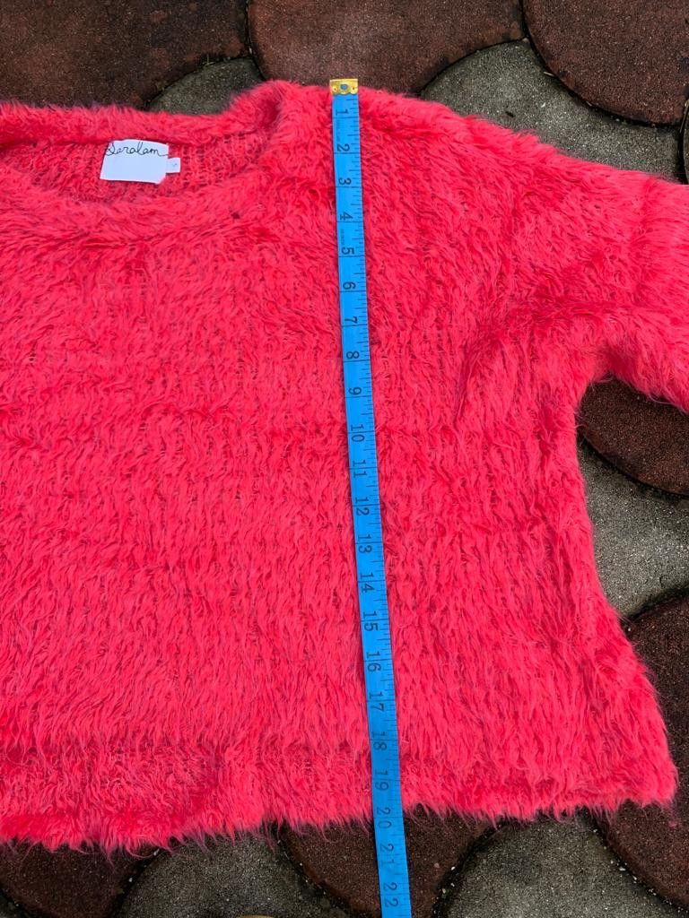 Japanese Brand Saralam Faux Fur Sweatshirt (soft) Size S / US 4 / IT 40 - 12 Thumbnail