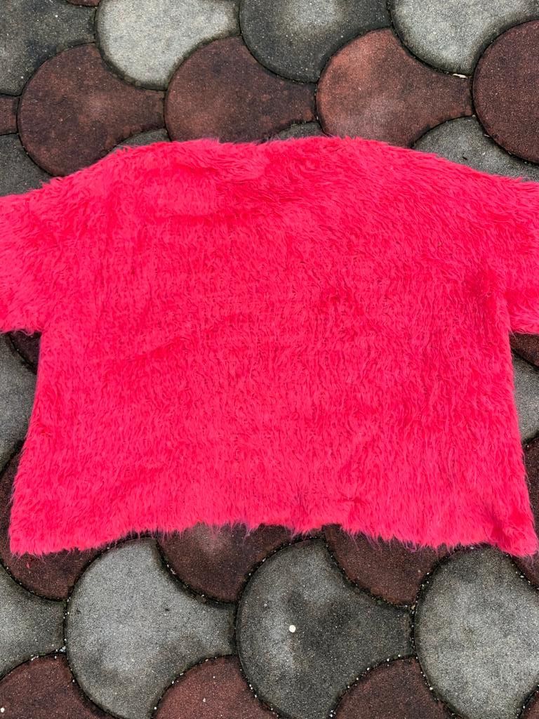 Japanese Brand Saralam Faux Fur Sweatshirt (soft) Size S / US 4 / IT 40 - 6 Thumbnail
