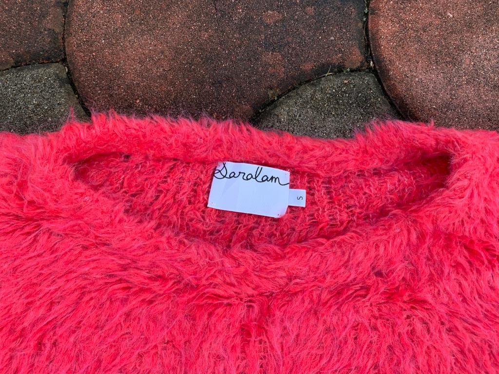 Japanese Brand Saralam Faux Fur Sweatshirt (soft) Size S / US 4 / IT 40 - 9 Thumbnail