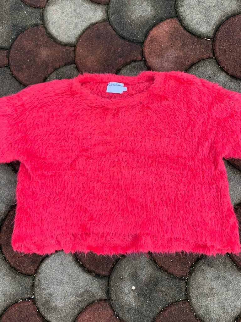 Japanese Brand Saralam Faux Fur Sweatshirt (soft) Size S / US 4 / IT 40 - 5 Thumbnail