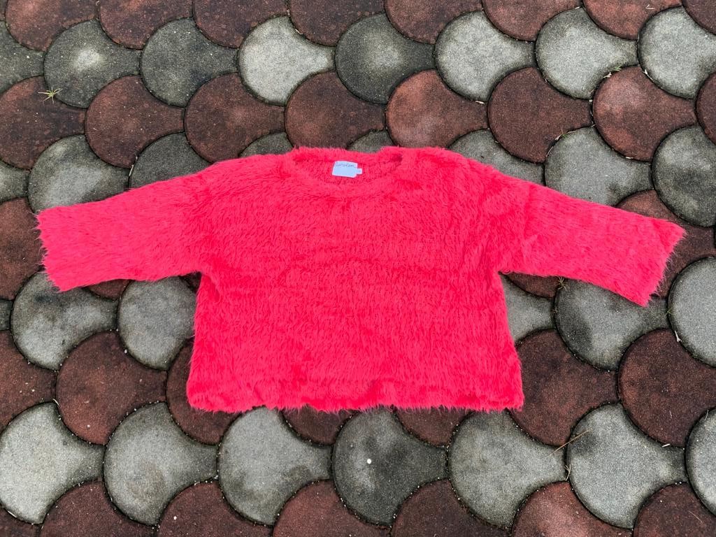 Japanese Brand Saralam Faux Fur Sweatshirt (soft) Size S / US 4 / IT 40 - 3 Thumbnail