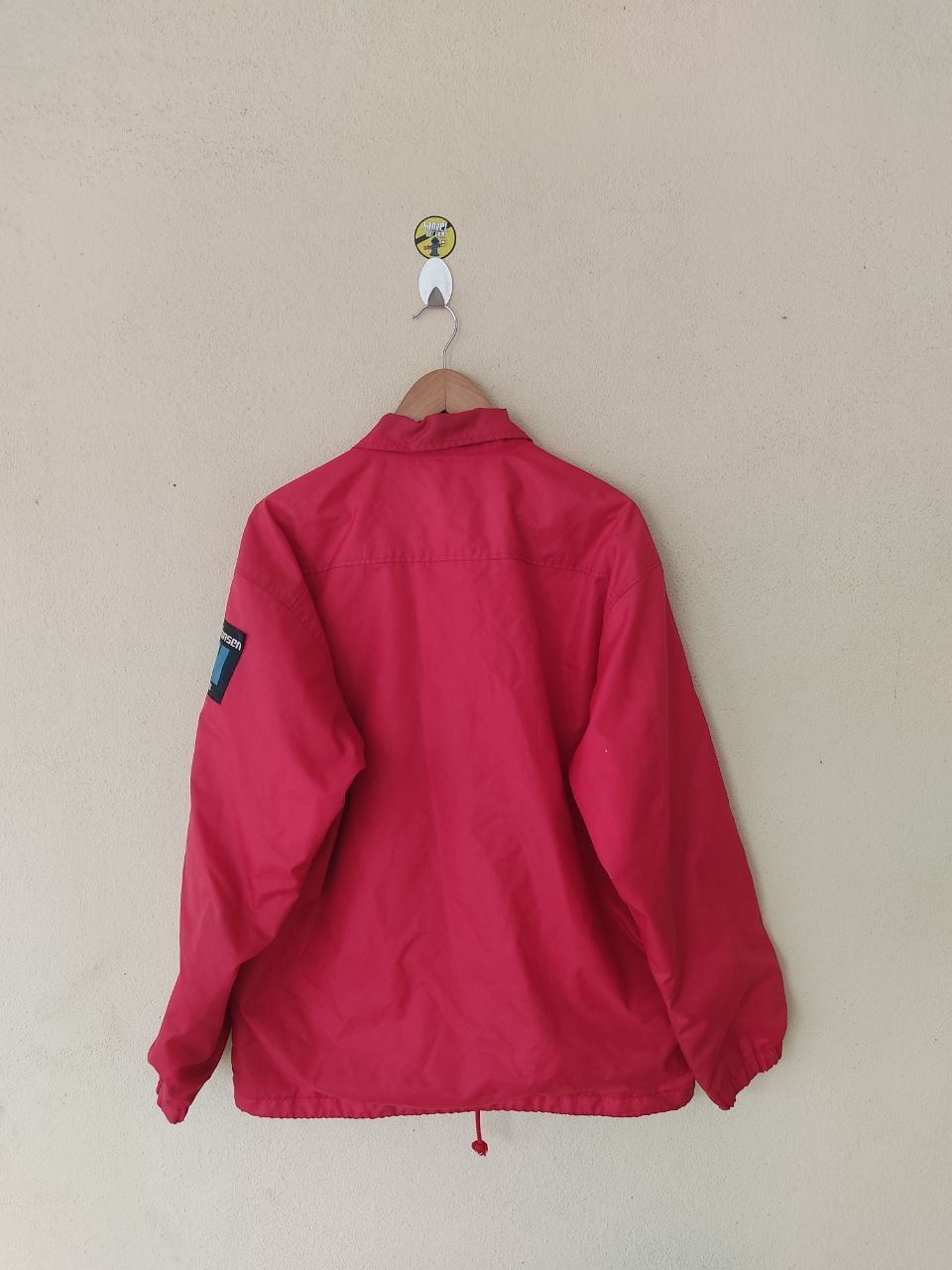 Helly Hansen × Vintage VINTAGE HELLY HANSEN SEA LIFE RED COACH JACKET Size US L / EU 52-54 / 3 - 3 Thumbnail